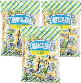 Kasugai Milk no Kuni Candy 4.23oz (3 Pack)