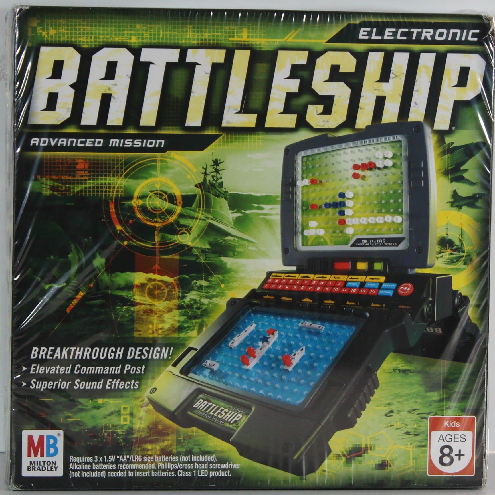 Hasbro Games Electronic Battleship Advanced Mission