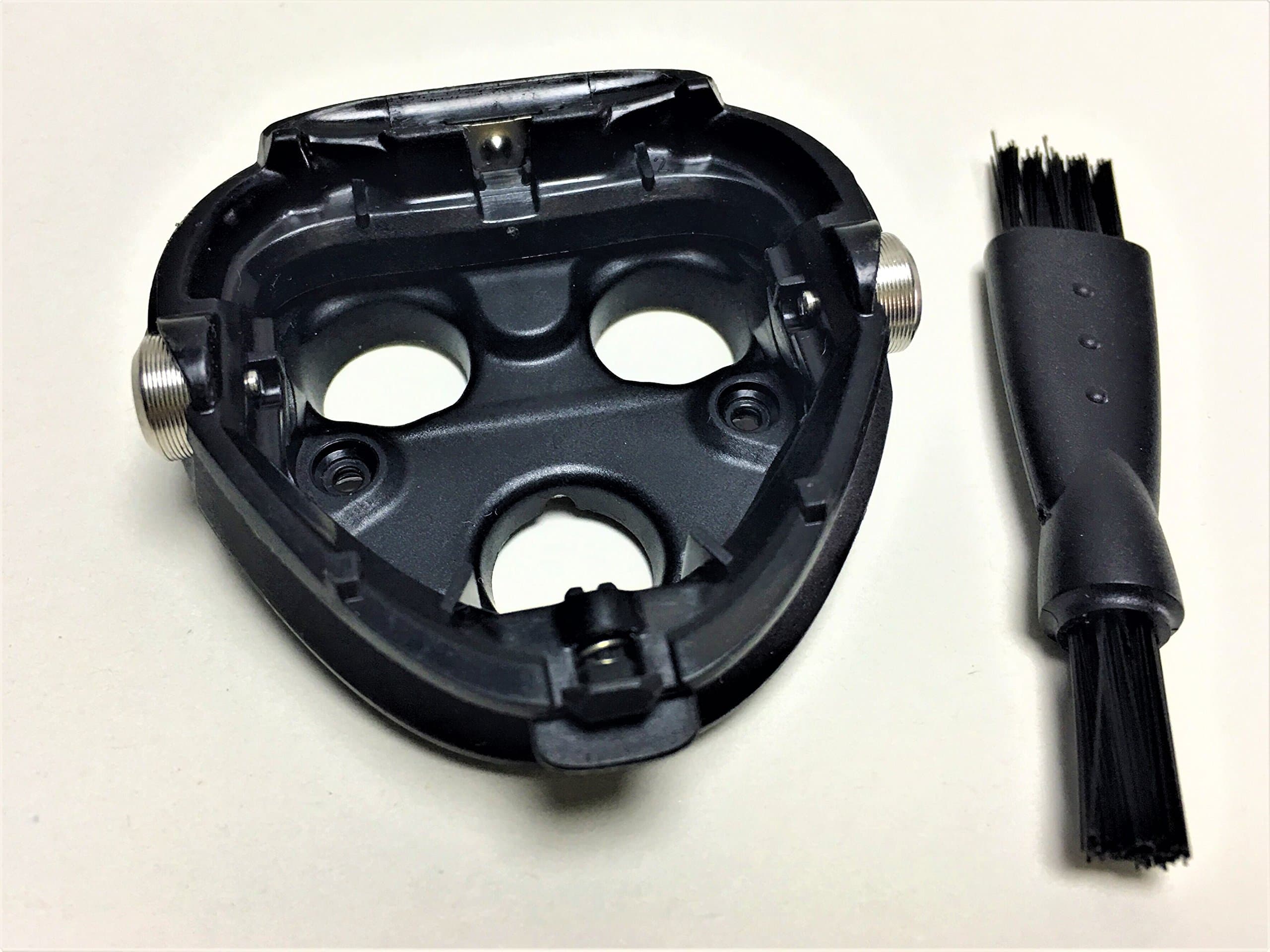 Shaver Razor Head Under Bottom For Philips AT830 AT875 AT880 AT895 AT897 AT920 AT921 AT940 AT885 PT870 PT870CC PT875 PT877 PT870/14 PT870/15 PT870/16 Frame Men's Beard Brush Black New