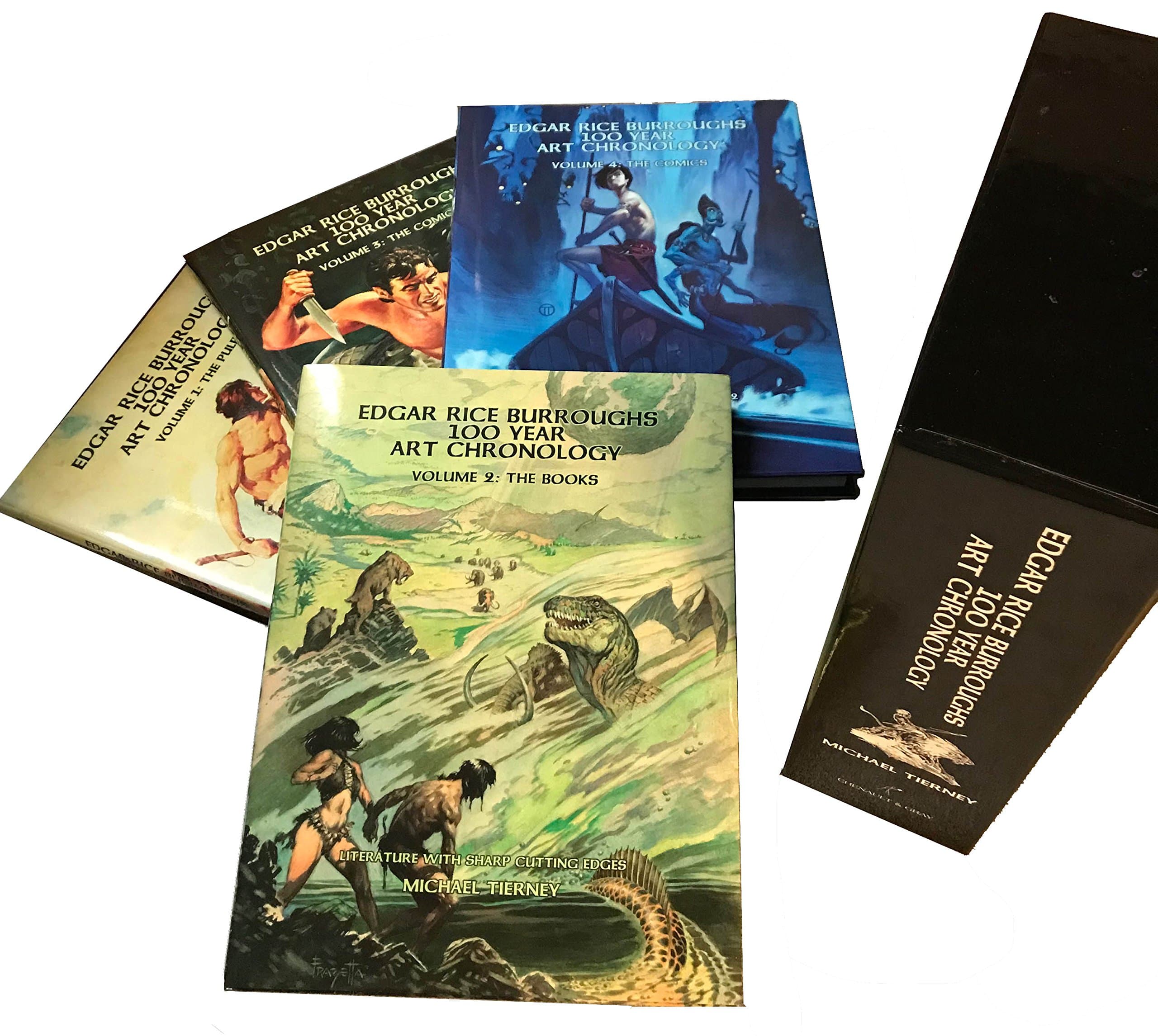 Edgar Rice Burroughs: 100 Year Art Chronology (4 Volume, Hardbacks, Slipcase)