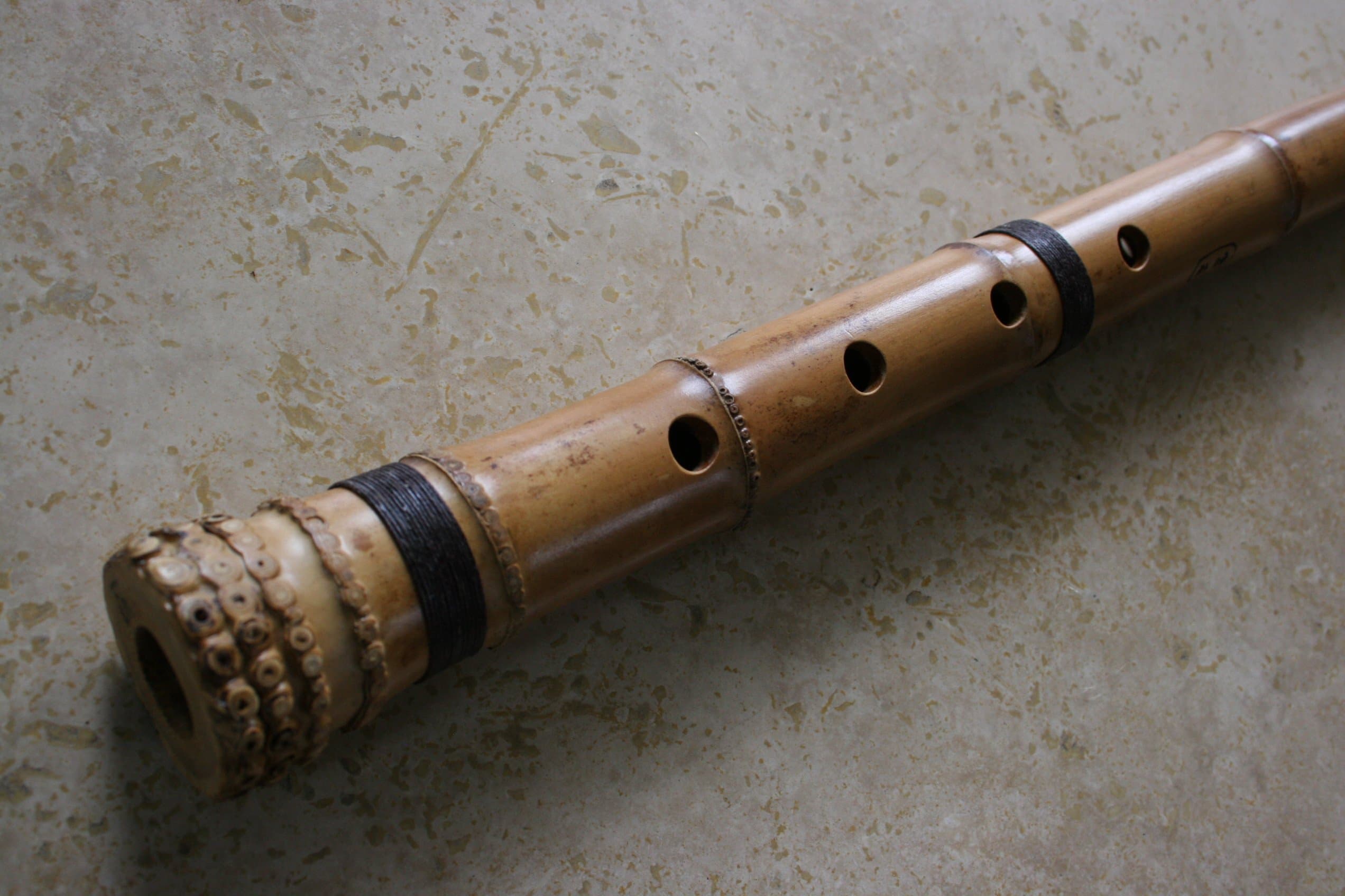 1.5 Shakuhachi Pentatonic w. Root End -- Zen Instrument (Notes: F/#G/#A/C/#D)