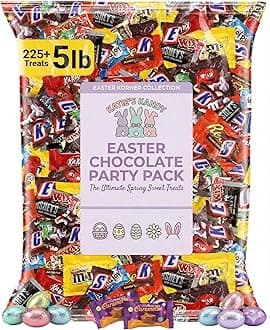 Kandy Korner Variety Pack – 5 lb Bulk – Stunning Snacks Variety Pack – Bulk Individually Wrapped – Twizzlers, Sour Patch, KitKat