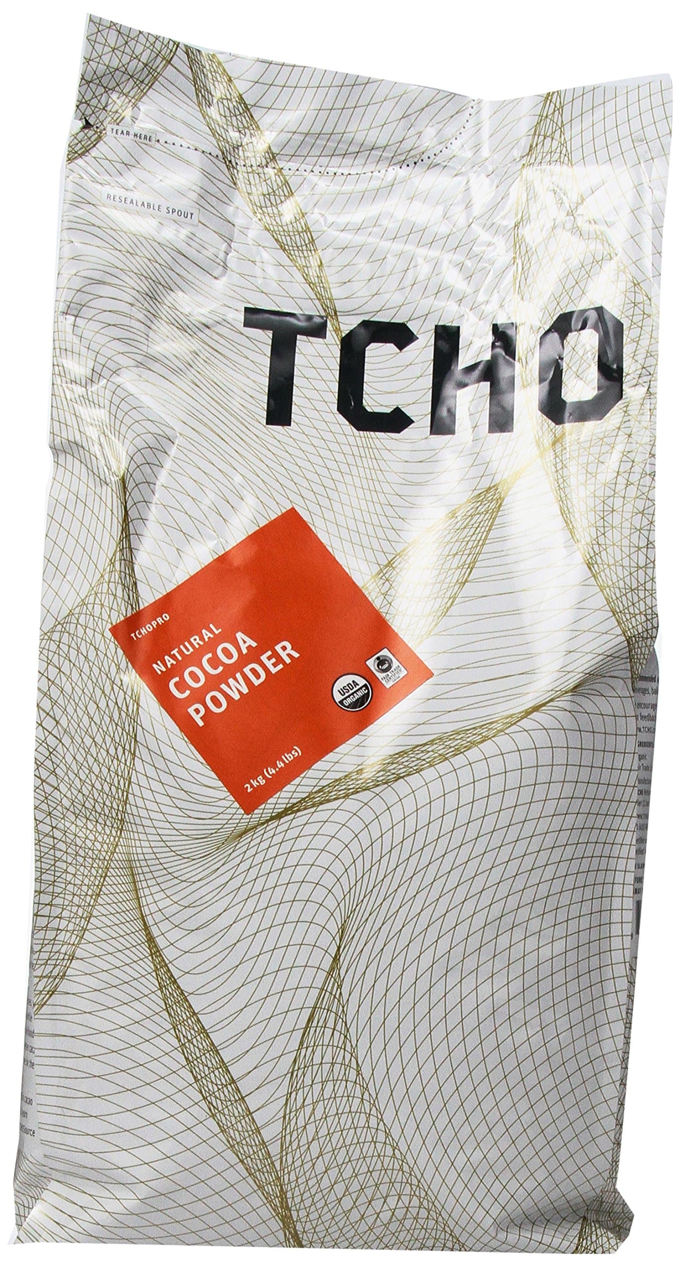 TCHOChocolate Natural Cocoa Powder, 2.2 Pound