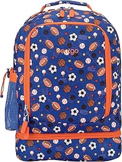Bentgo Kids Prints 2-in-1 Backpack & Insulated Lunch Bag