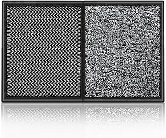 2 in 1 Wet Dry Shoe Cleaning Floor Mat - 25’’ x 16’’ Non Slip Machine Washable - Boot Tray Perfect to Remove Mud Dirt and Yuck from Footwear - Indoor Outdoor Rug