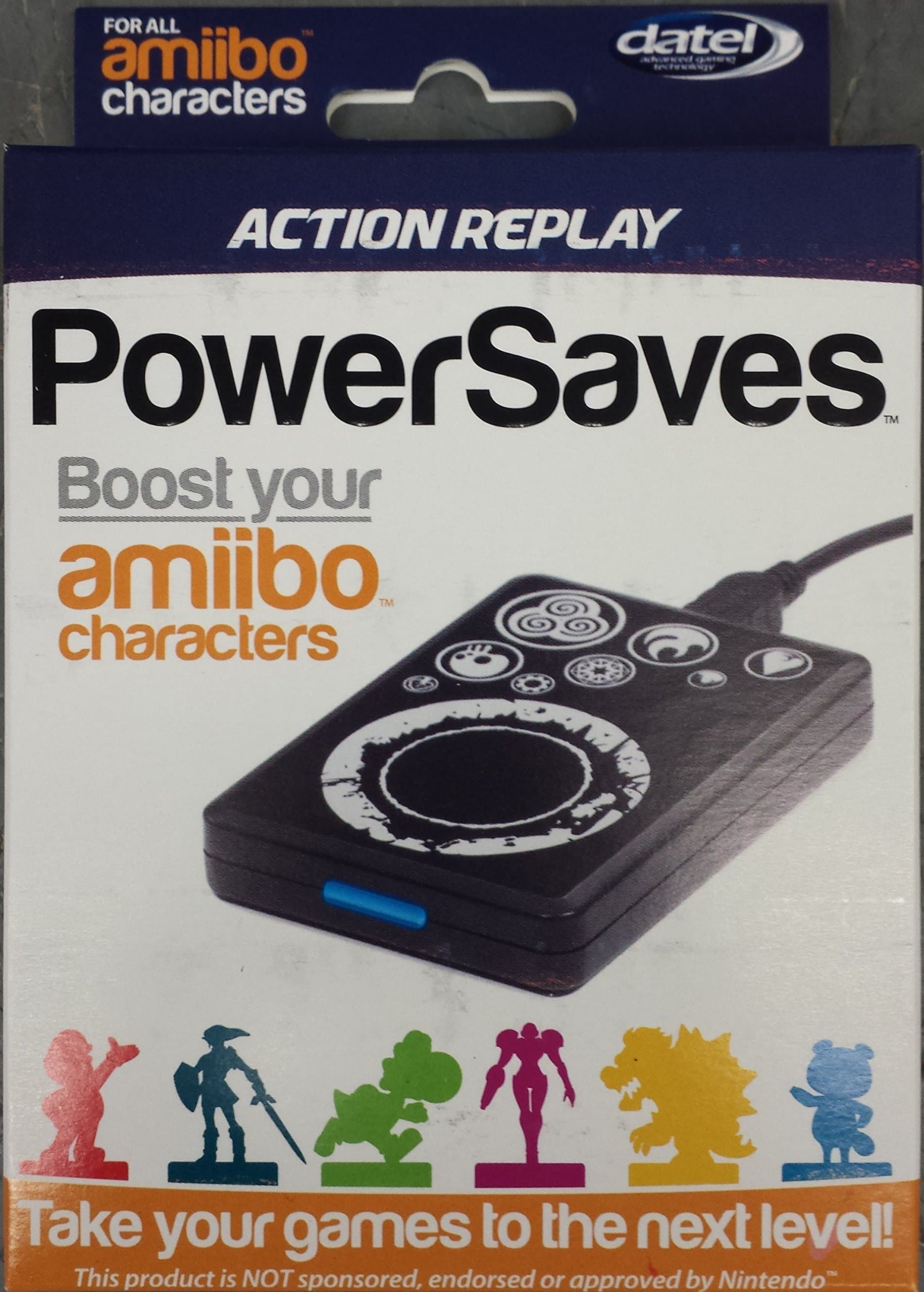 DATEL Action Replay Powersaves For Amiibo Character Boost And Cheats