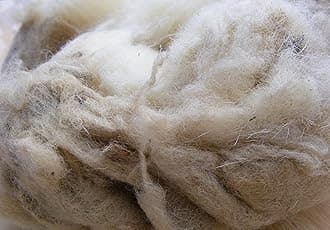Flowing River Farm - Raw Sheep Wool - 12oz