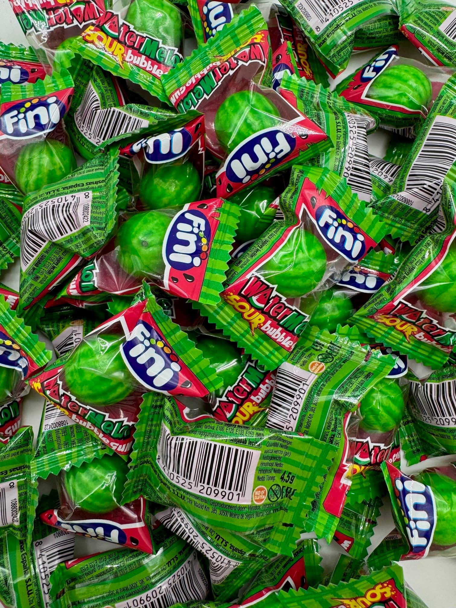 Chewing Gums - Bubble Gum - Water Melon - Watermelon - 50 PCS