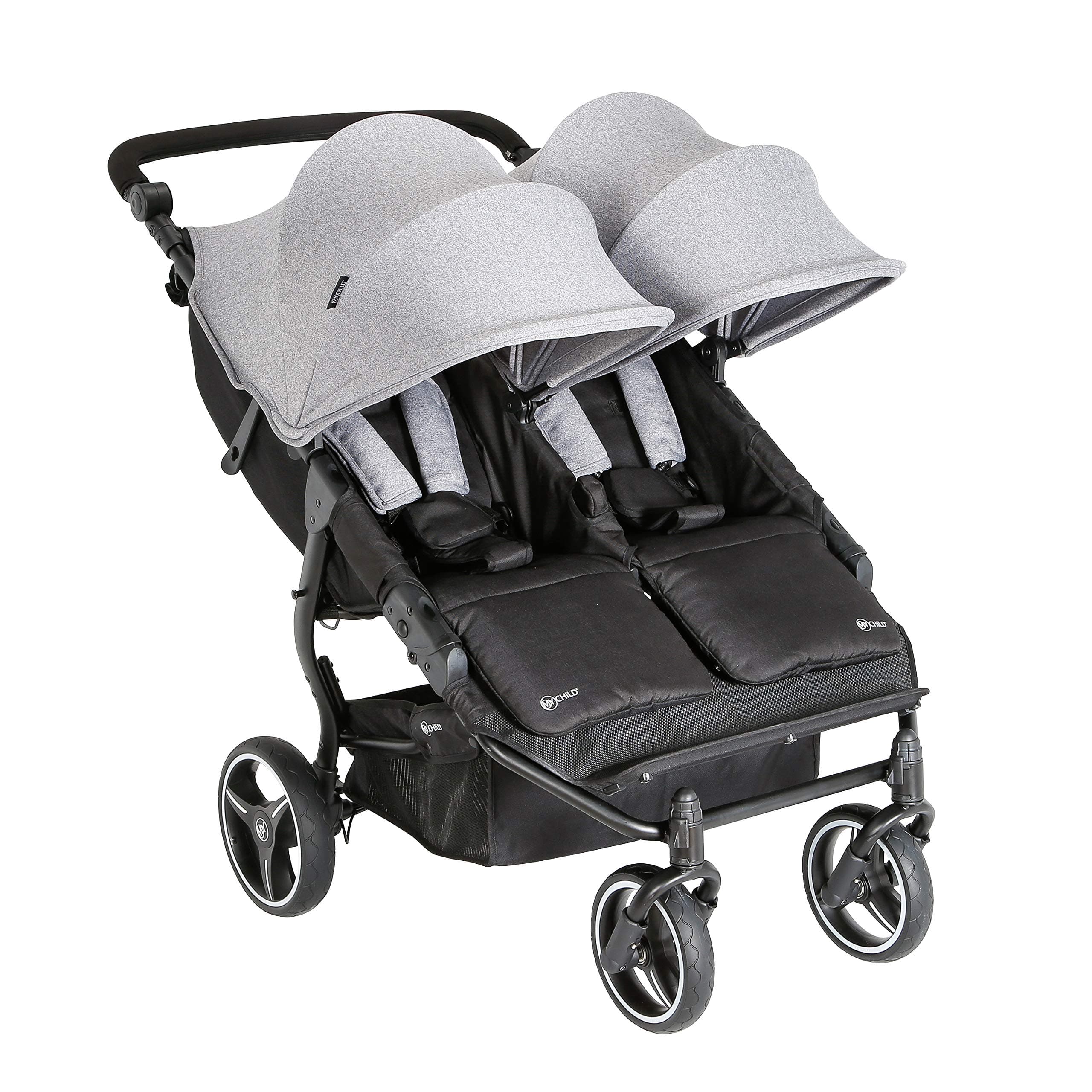 My Child Easy Twin 3.0 Double Stroller Grey