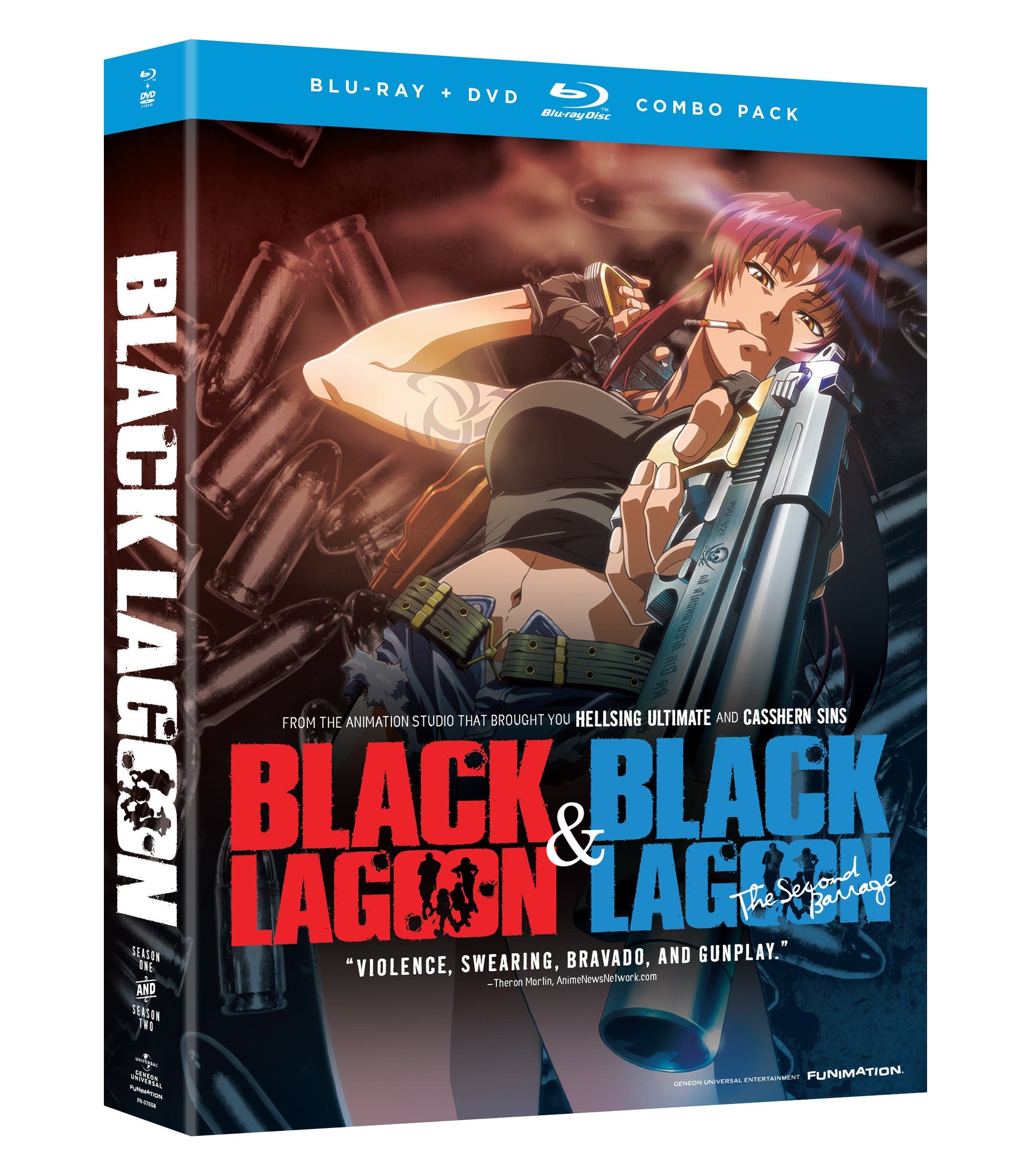 Black Lagoon - Season 1 & 2 (Blu ray + DVD) [Blu-ray]