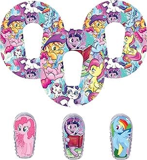 Dexcom G6 Adhesive Patches Waterproof Dexcom G6 Transmitter Stickers Pony Dexcom 3-Pack Dexcom G6 Patches Dexcom Tape - Glucomart