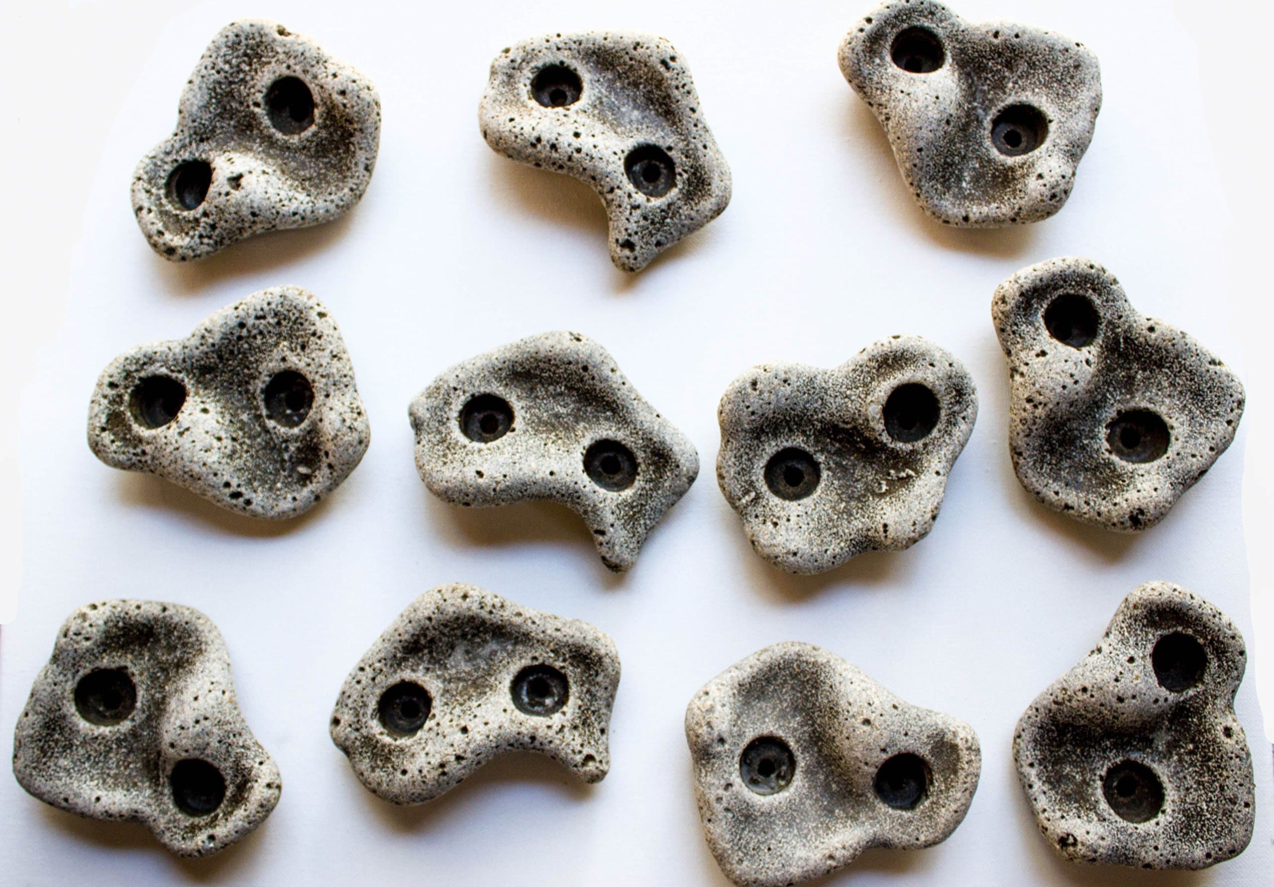 10 Extra Large Kids Rock Climbing Holds. Made in The U.S.A