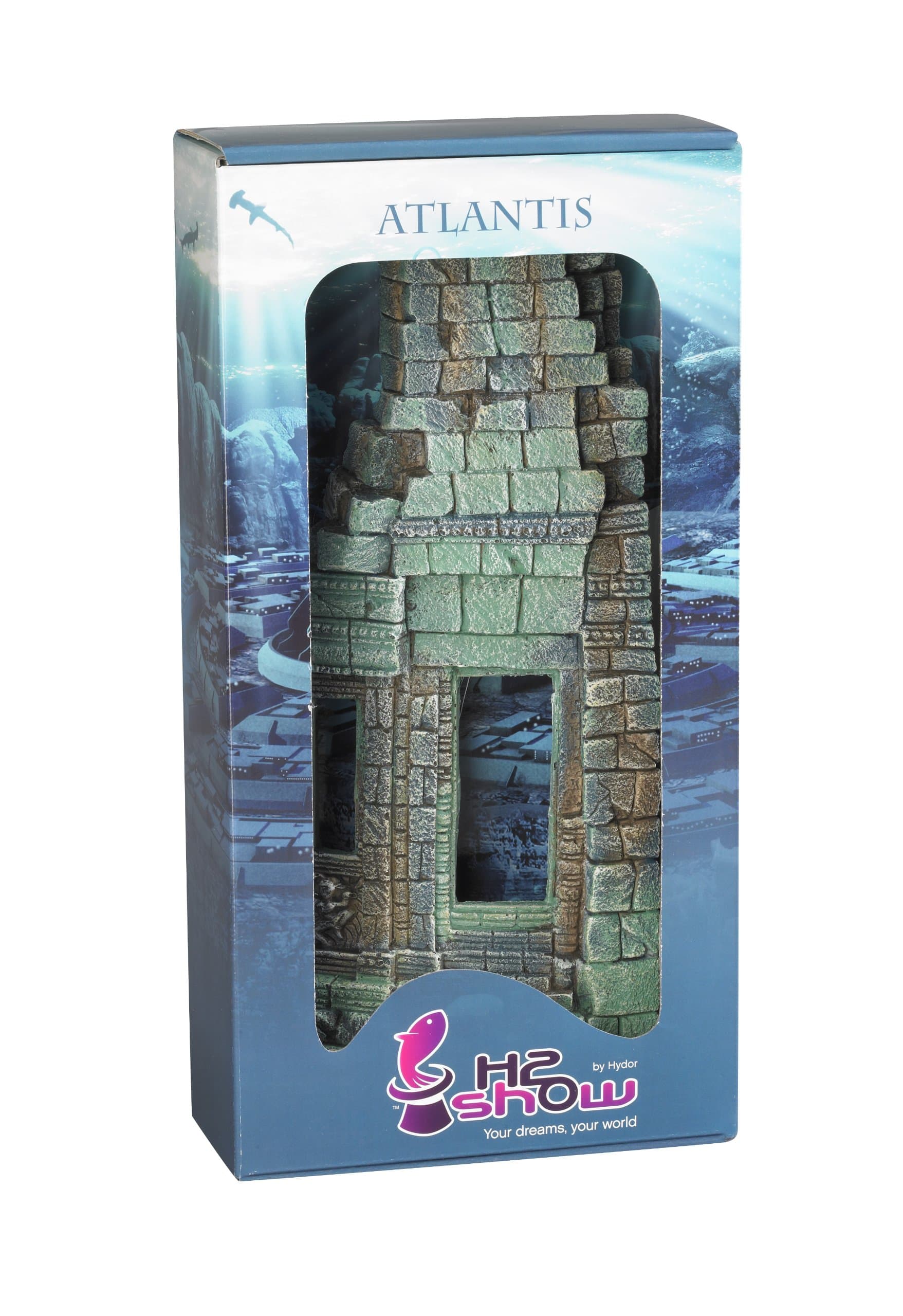 Atlantis Underwater Temple Decoration