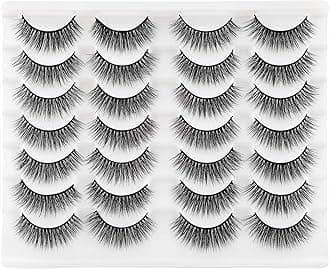 Newcally Fluffy 3D Faux Mink Lashes Multipack