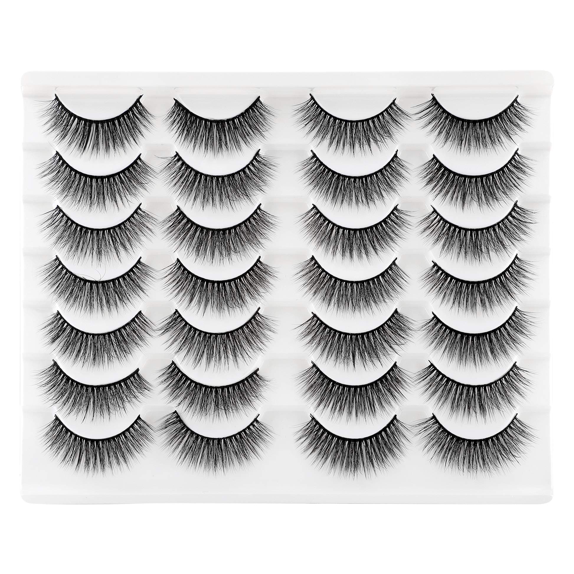 Newcally Fluffy 3D Faux Mink Lashes Multipack