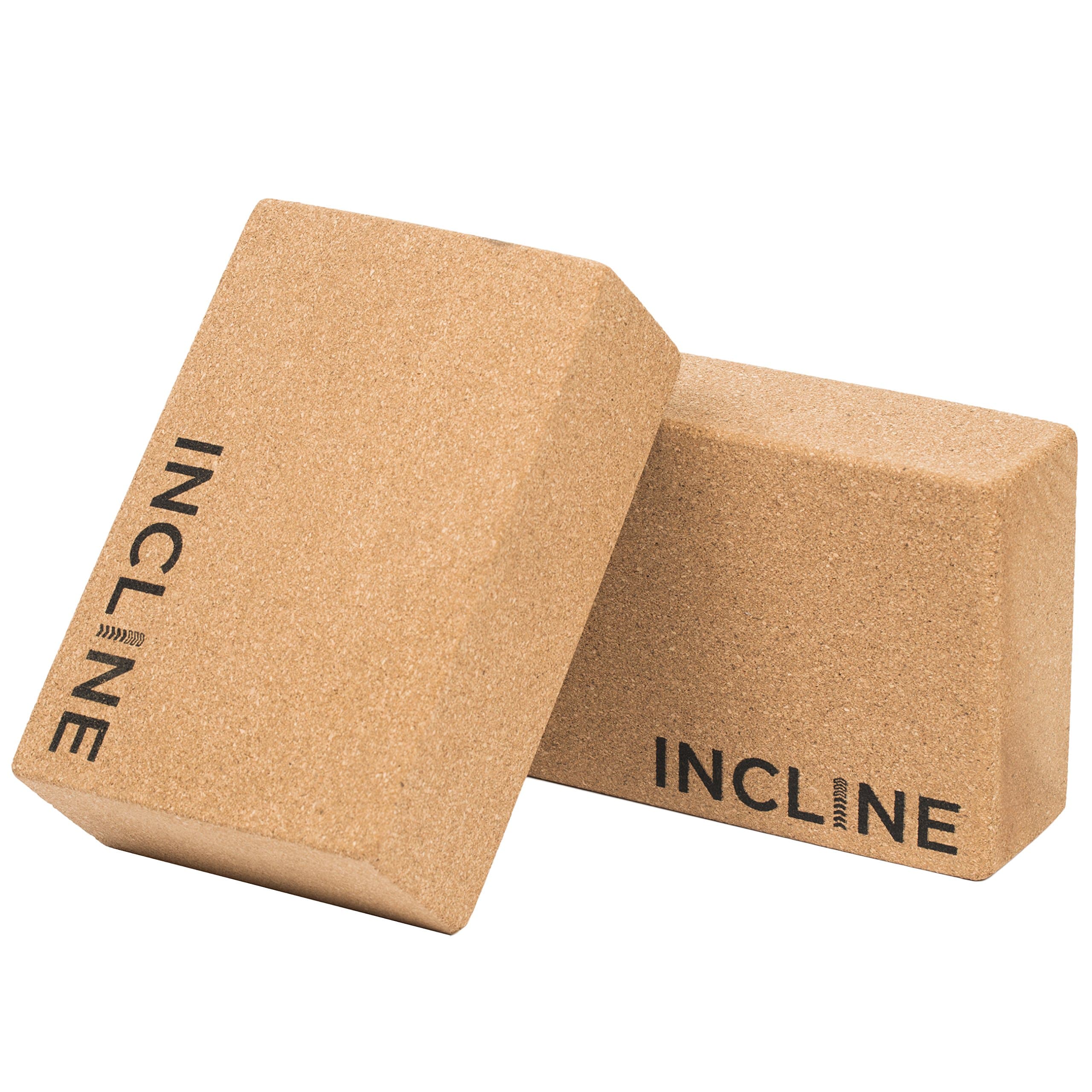 Incline Fit Cork Yoga Block