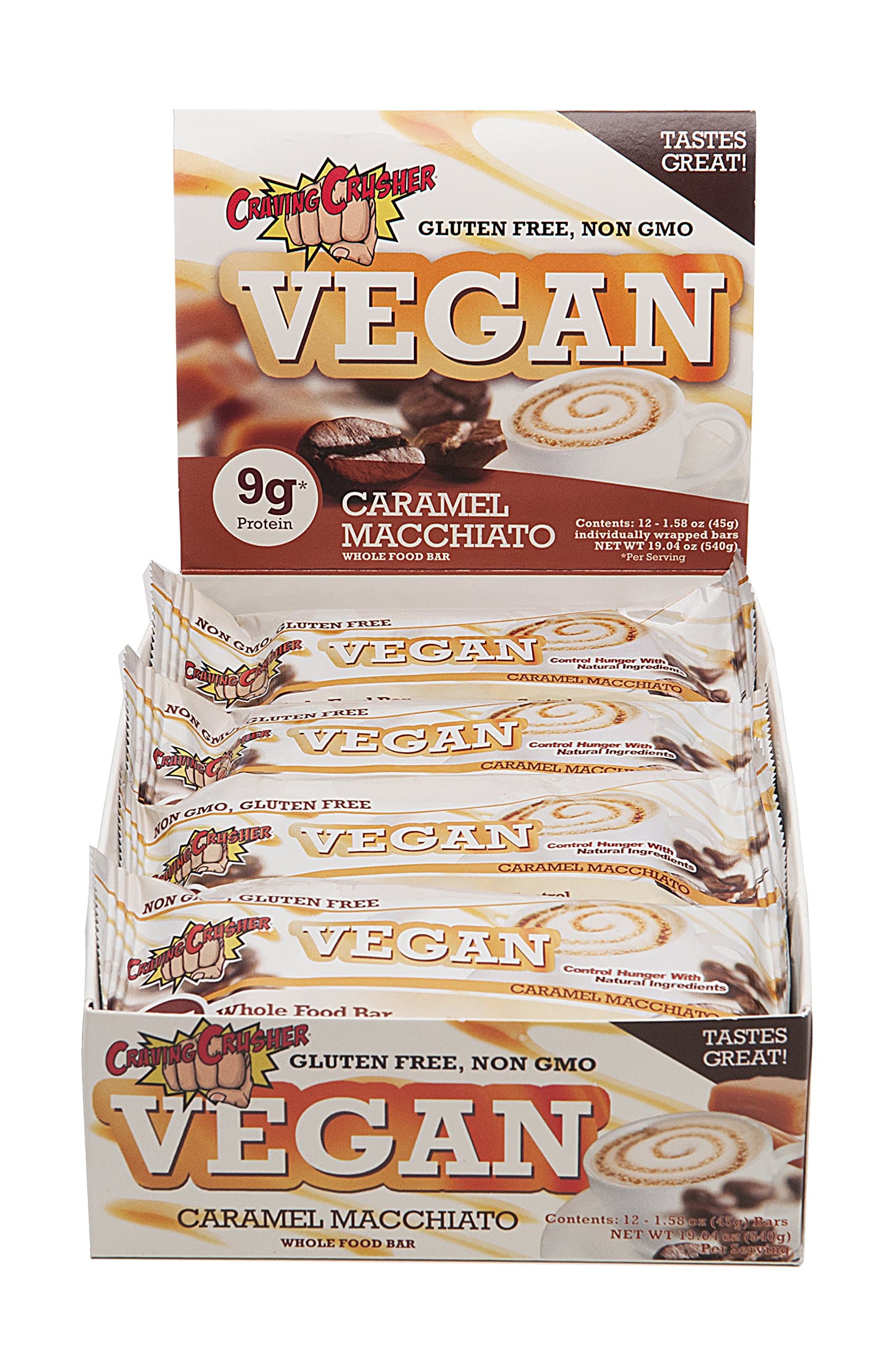 Craving Crusher Vegan Caramel Macchiato Bars