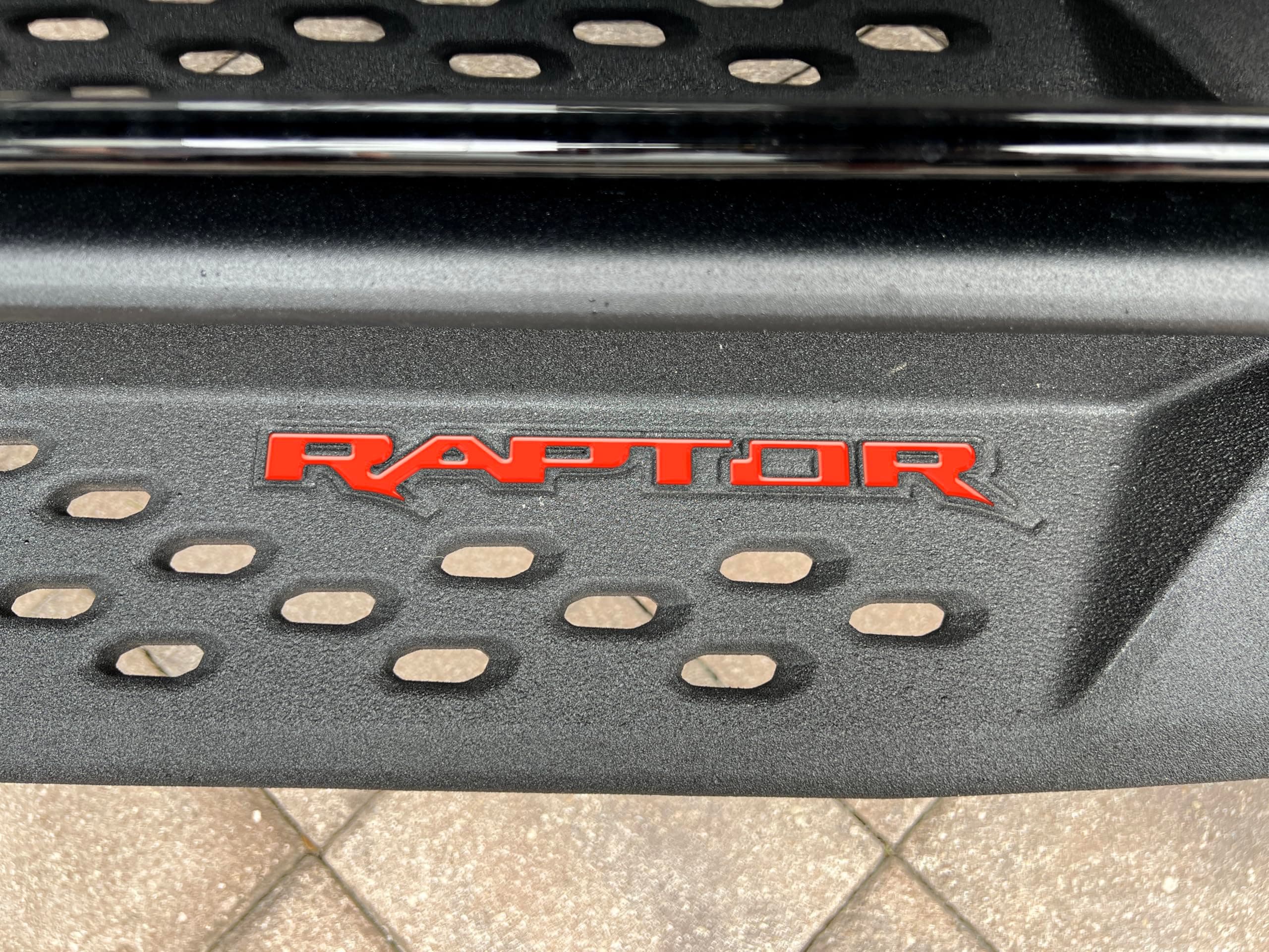 Running Board Emblem Overlay - Compatible with 2022-2026 Bronco Raptor