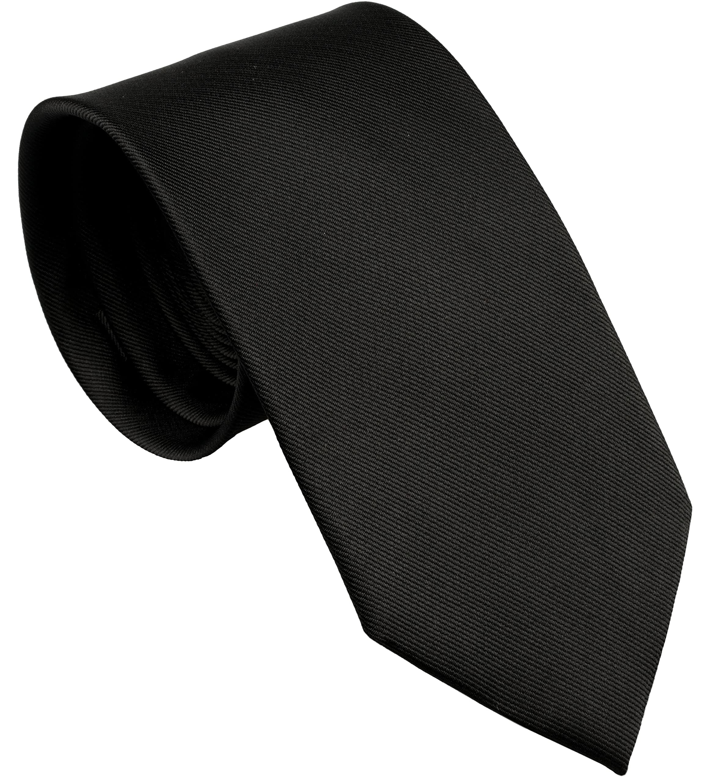 ZENXUSExtra Long Solid Tie for Men Big and Tall,160 or 178cm Long Plain Neckties