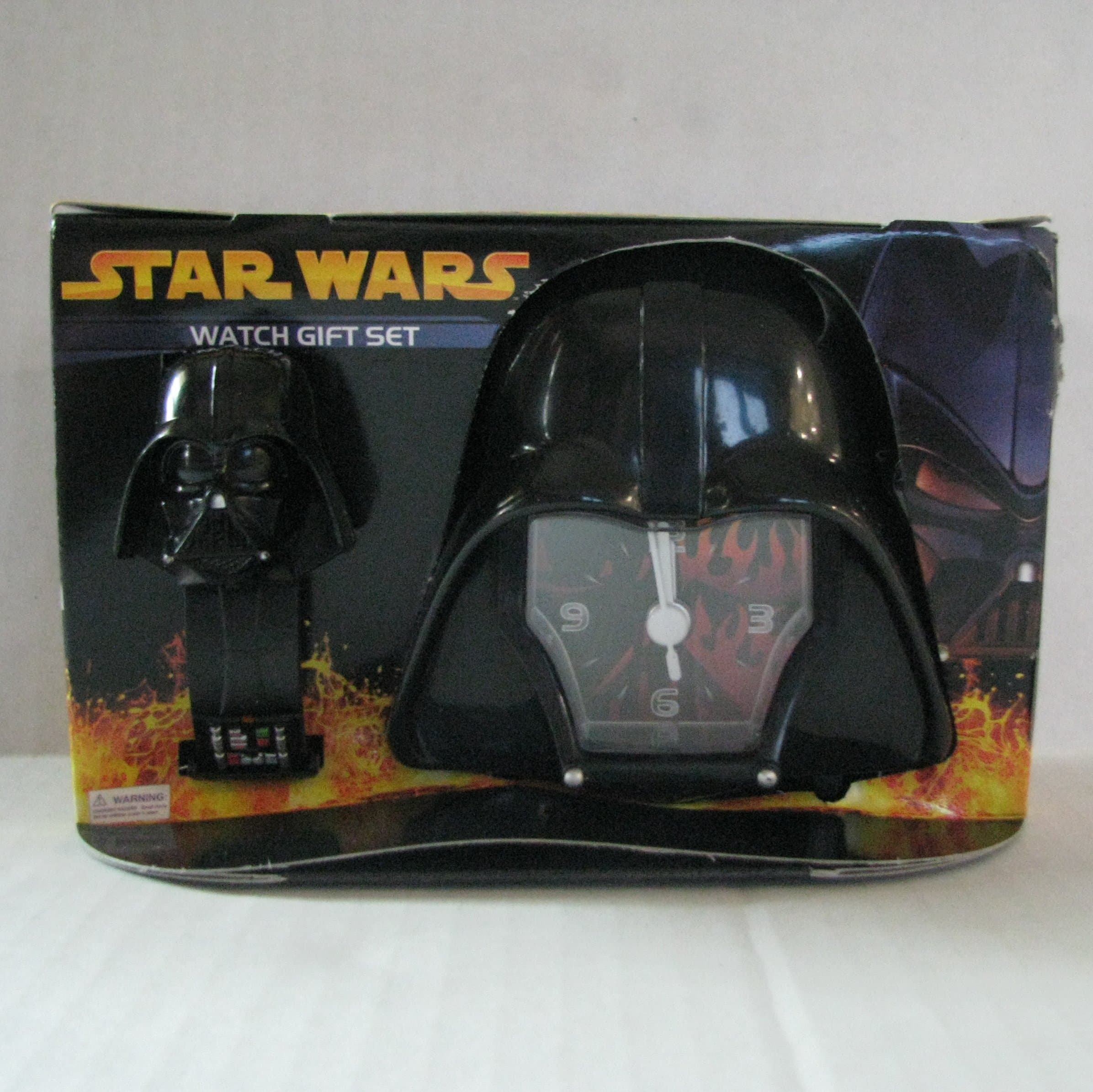 Star Wars Darth Vader Wrist Watch and Clock Gift Set