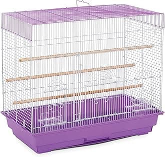 Prevue Pet Products SP1804-3 Flight Cage, Lilac/White,26" L x 14" W x 22 1/4" H