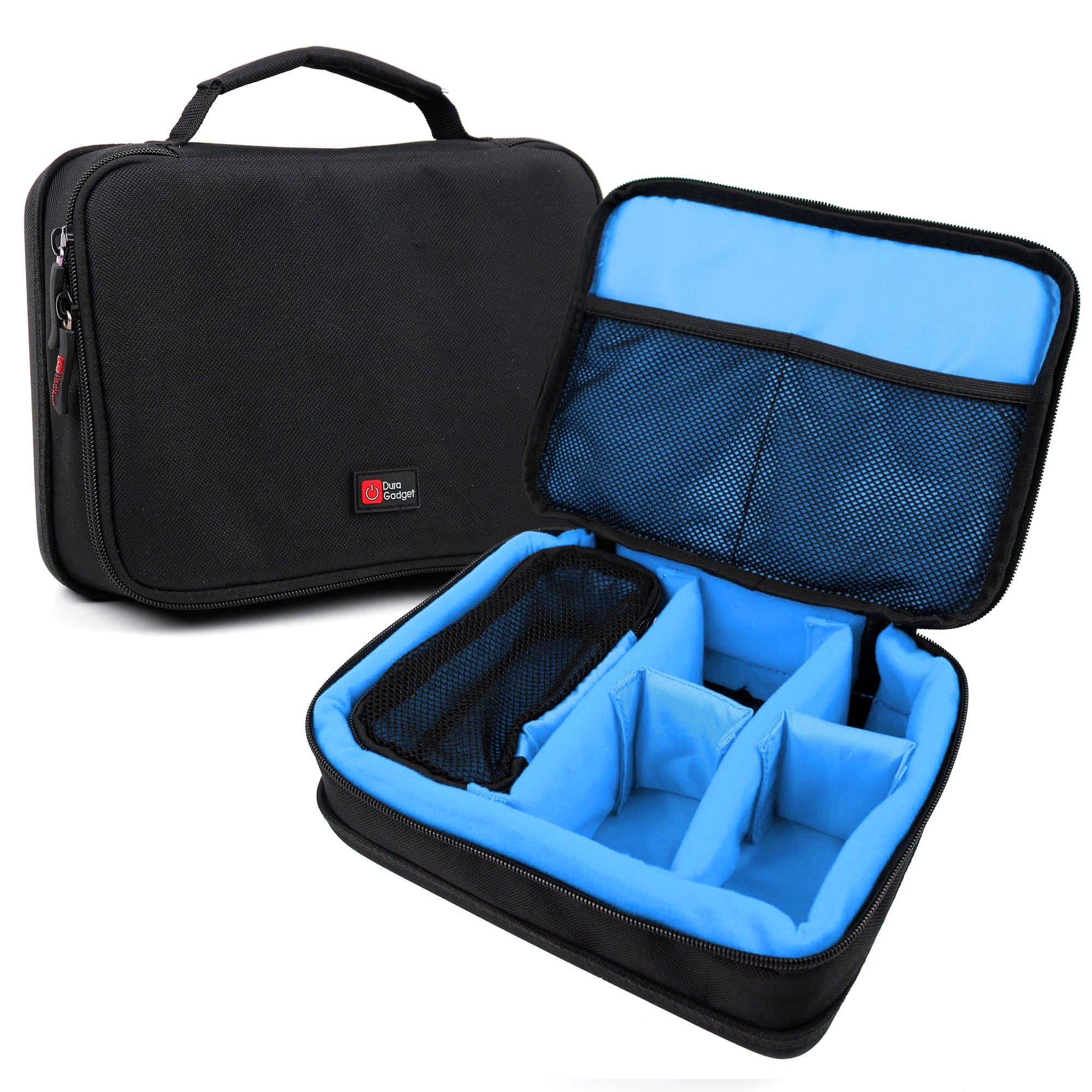 DURAGADGET Protective Black & Blue EVA Carry Case - Compatible with Vixen Polarie Star Tracker