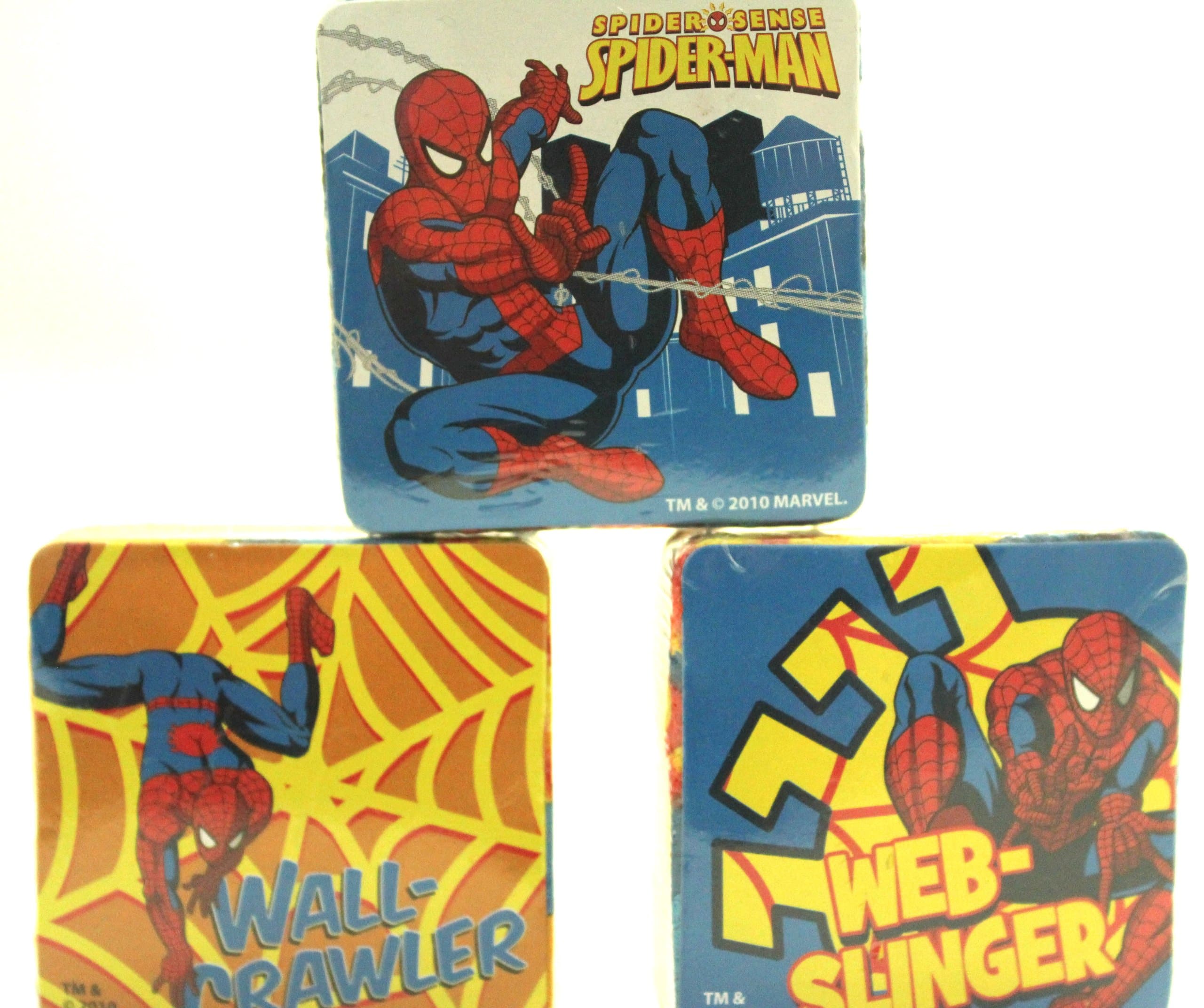 Marvel Spider-Man "Wallcrawler, Webslinger" Magic Towel Set Of 3