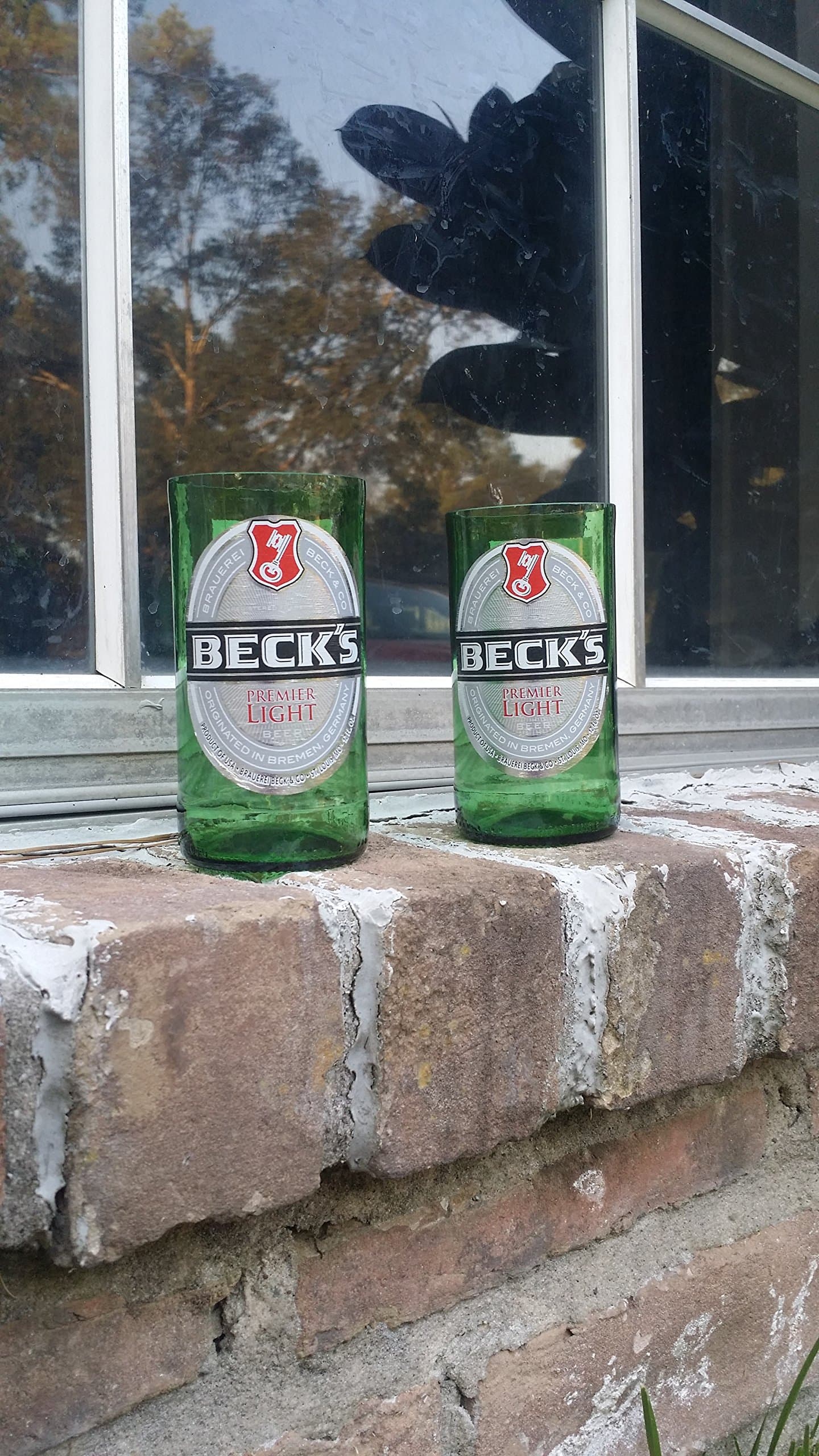 Set of 2 Beck's Light tumblers