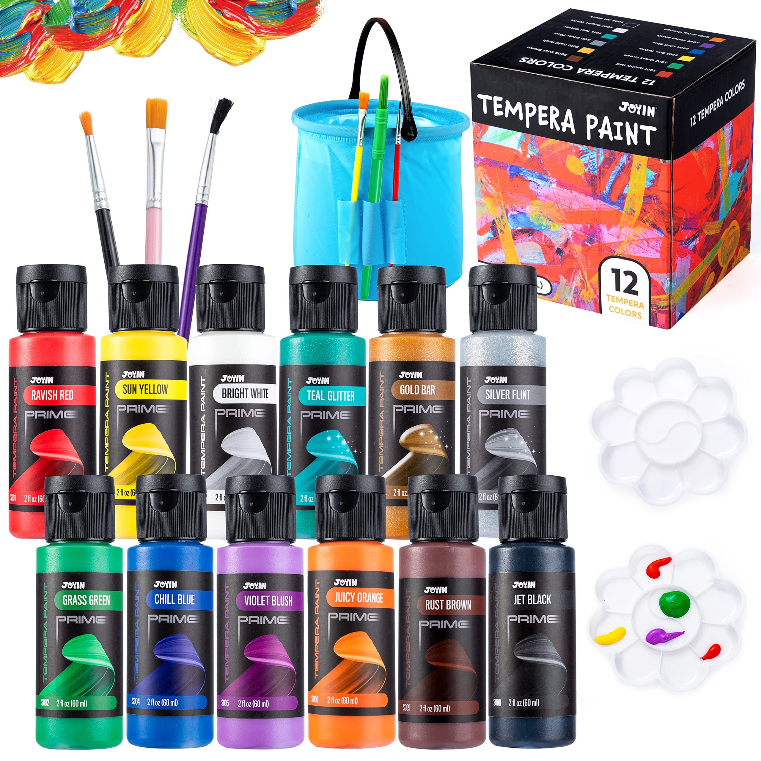 Washable Kids Paint 12 Colors
