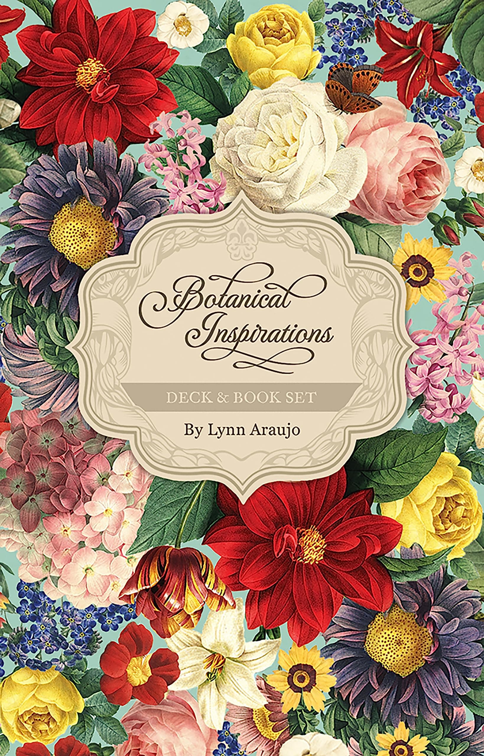 Botanical Inspirations Deck & Book Set [With Guidebook and Organza Pouch]