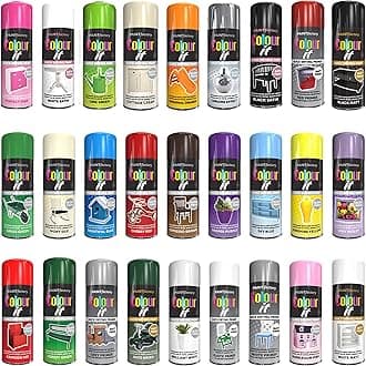 1 x All Purpose Flat Matt White Aerosol Spray Paint 250ml Quick Drying Spray, Fast Dry and Excellent Coverage for Wood, Metal, Plastic and more
