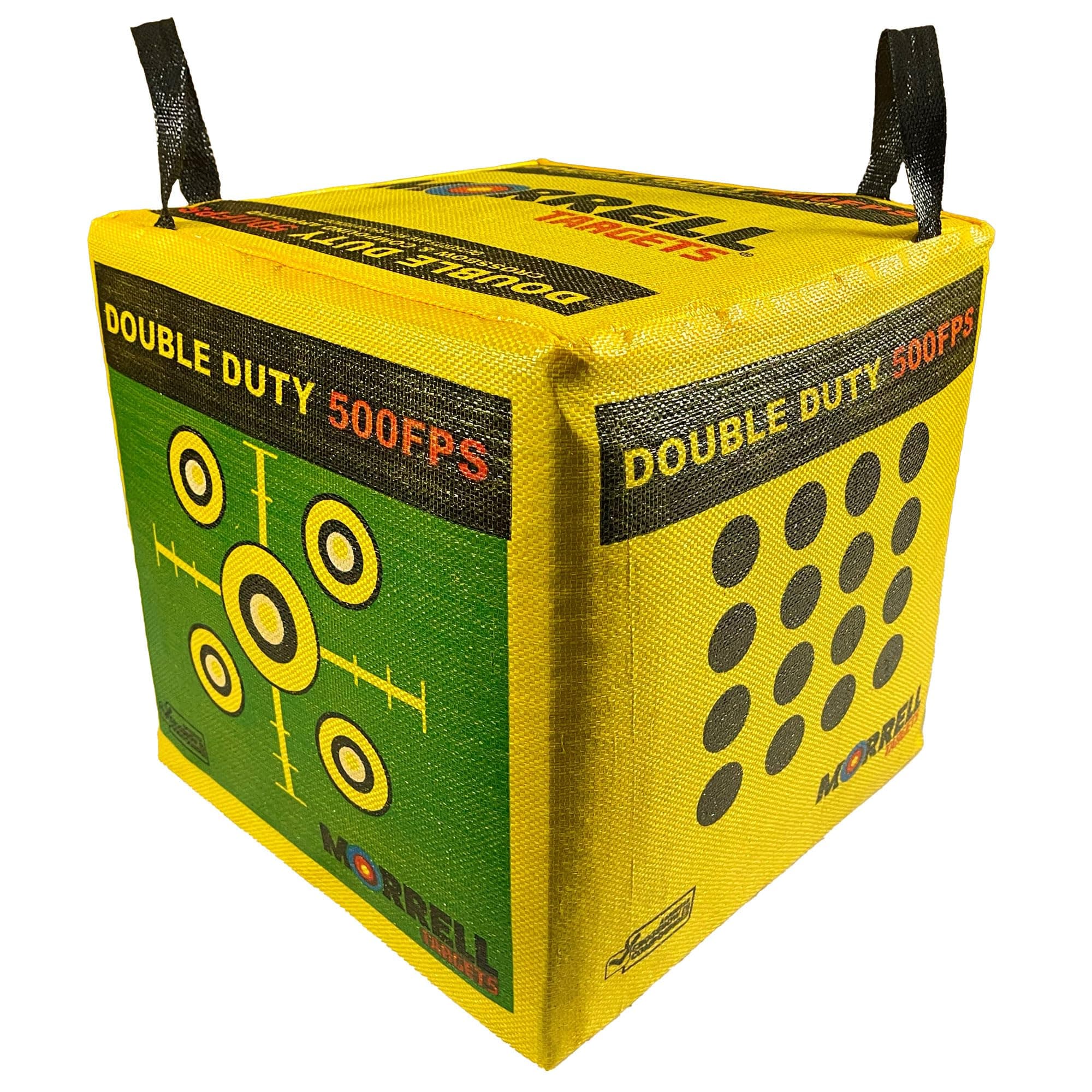 Targets 4-Sided Archery Target, Field Point Shooting Bag, Double Duty