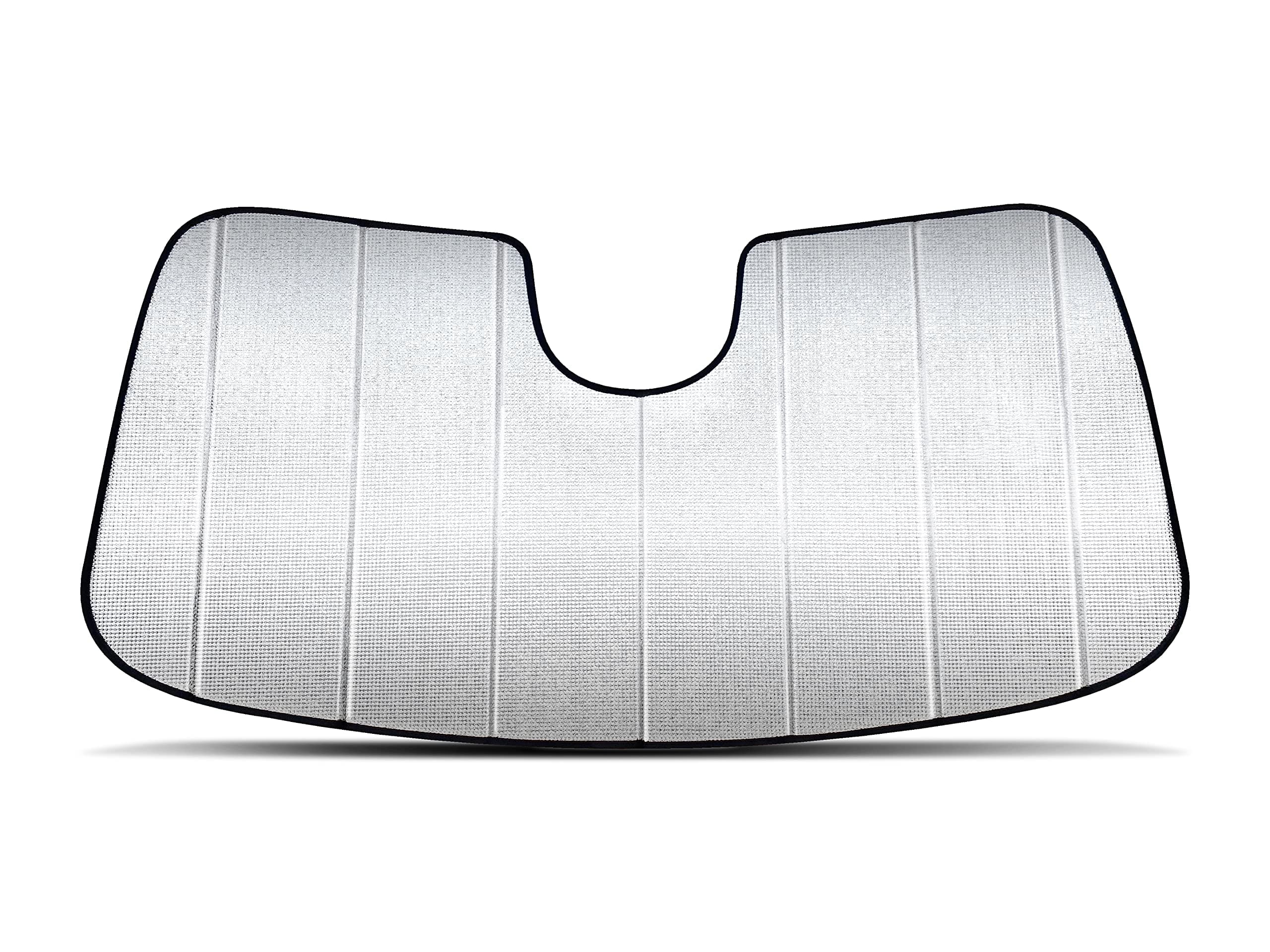 Custom Fit Windshield Foldable Sunshade for 2020 2021 2022 2023 2024 Porsche Taycan Sedan, Compact Sun Shade Block UV Rays Visor Protector Folding Dual-Purpose (Made in USA)