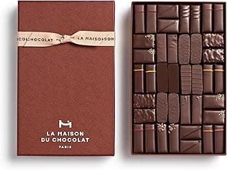 Coffret Maison Dark, Gourmet Dark French Chocolate Gift Box (40 Pieces)
