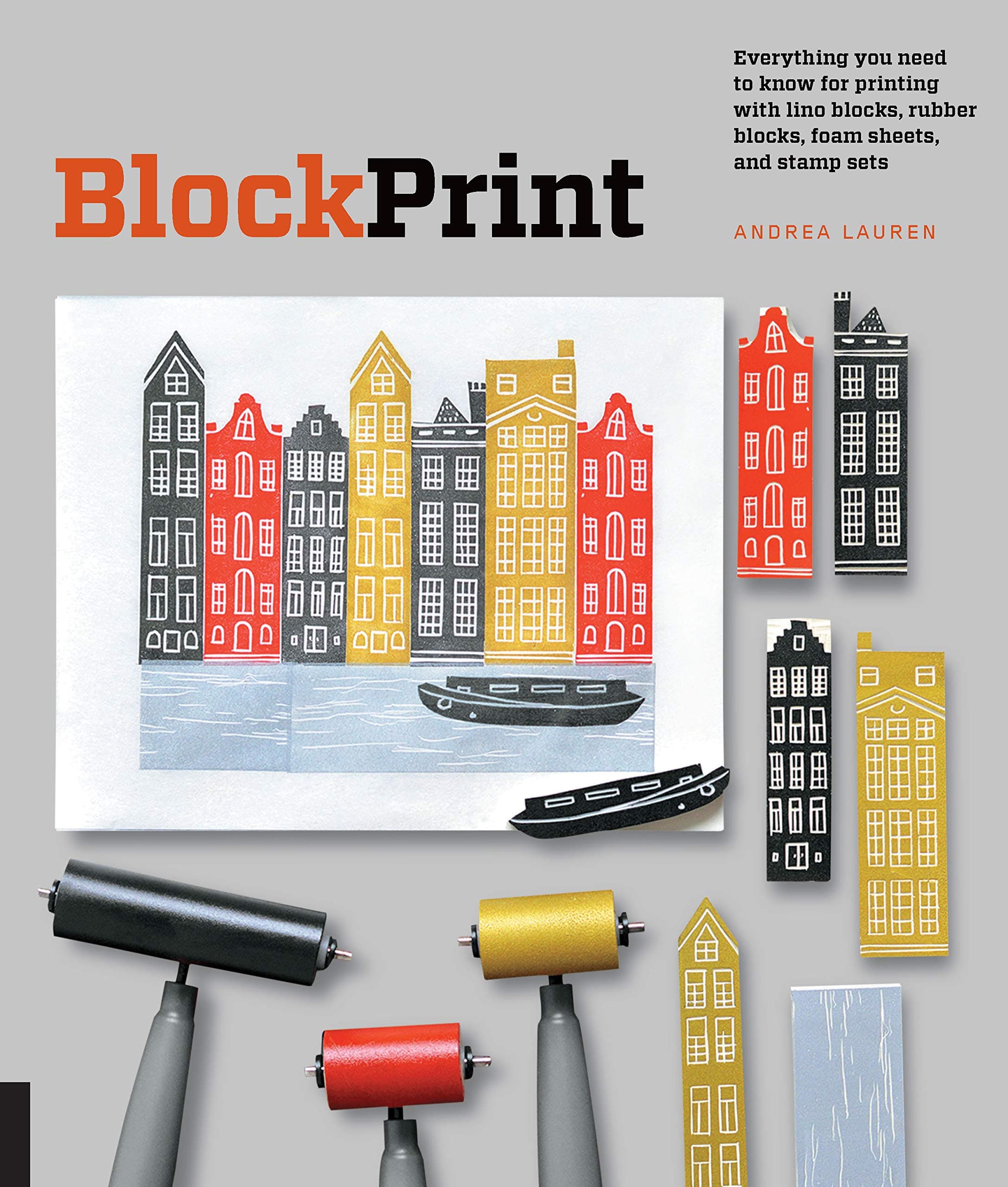 Block Print: Everything you need to know for printing with lino blocks, rubber blocks, foam sheets, and stamp sets