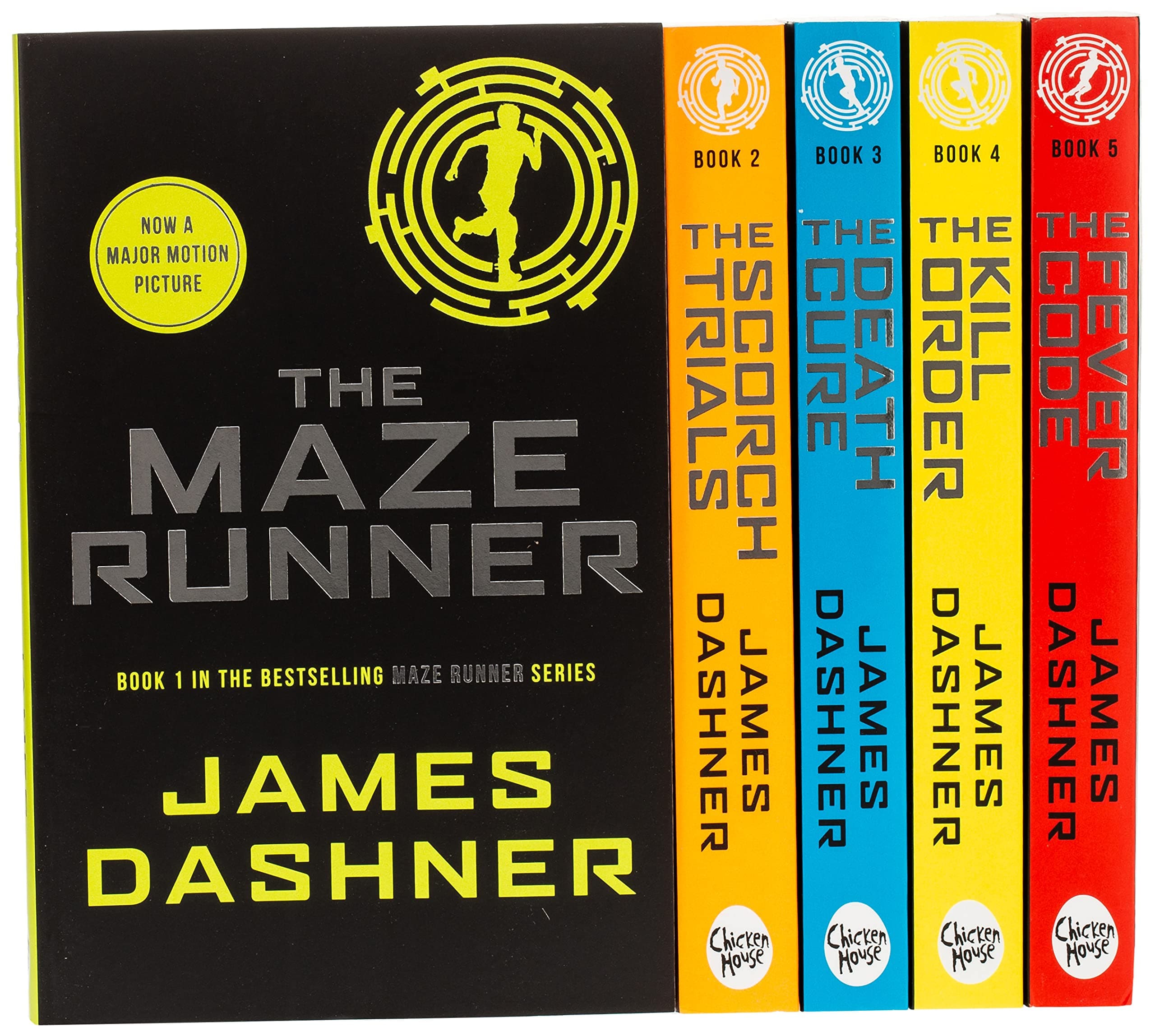 Scholastic Maze Runner Series James Dashner 5 Books Collection Set Pack