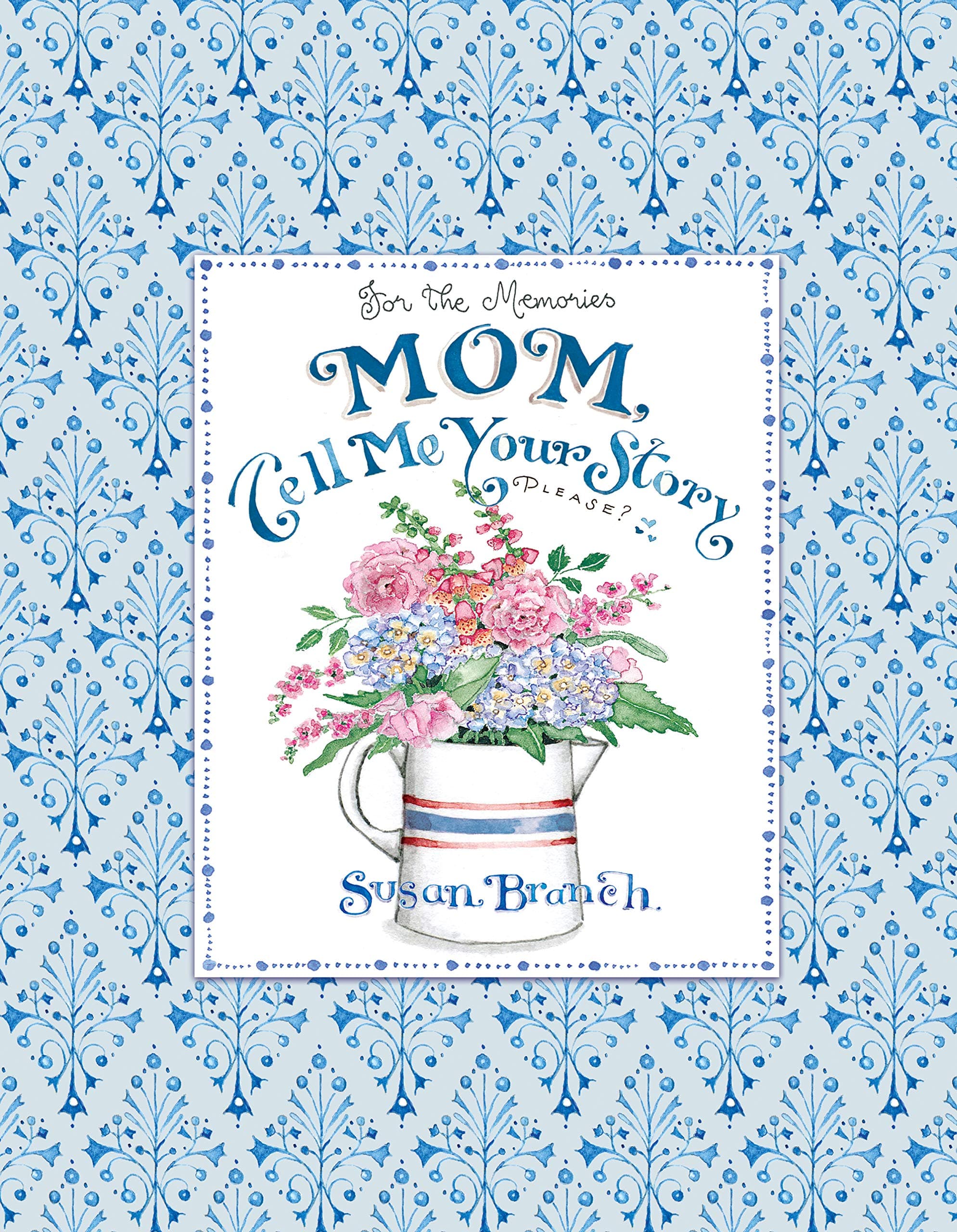Mom Tell Me Your Story - Keepsake Journal (Blue)