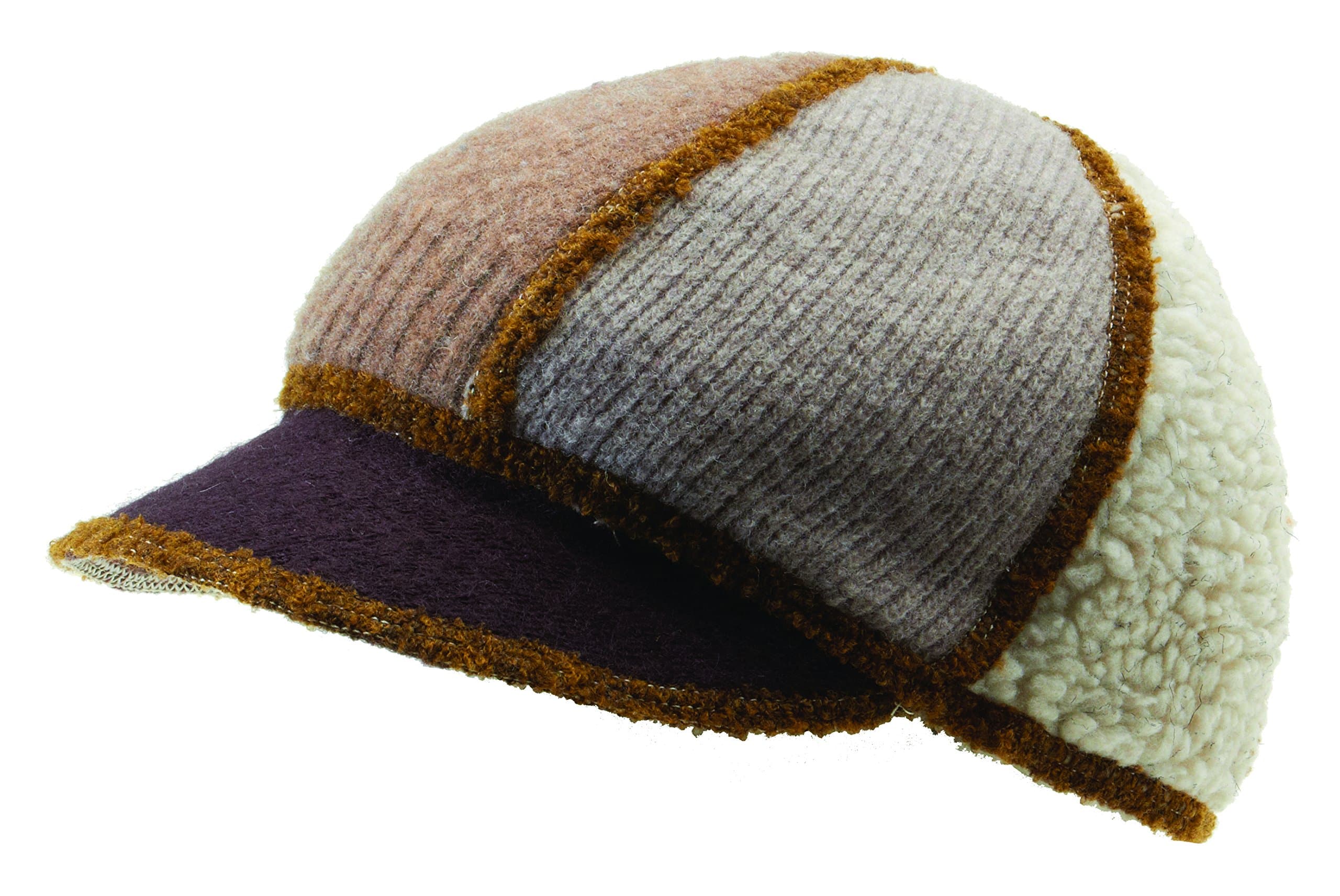 Xob Kids Soft Visor Winter Wool Hat Skull Cap Beanie for Girls and Boys