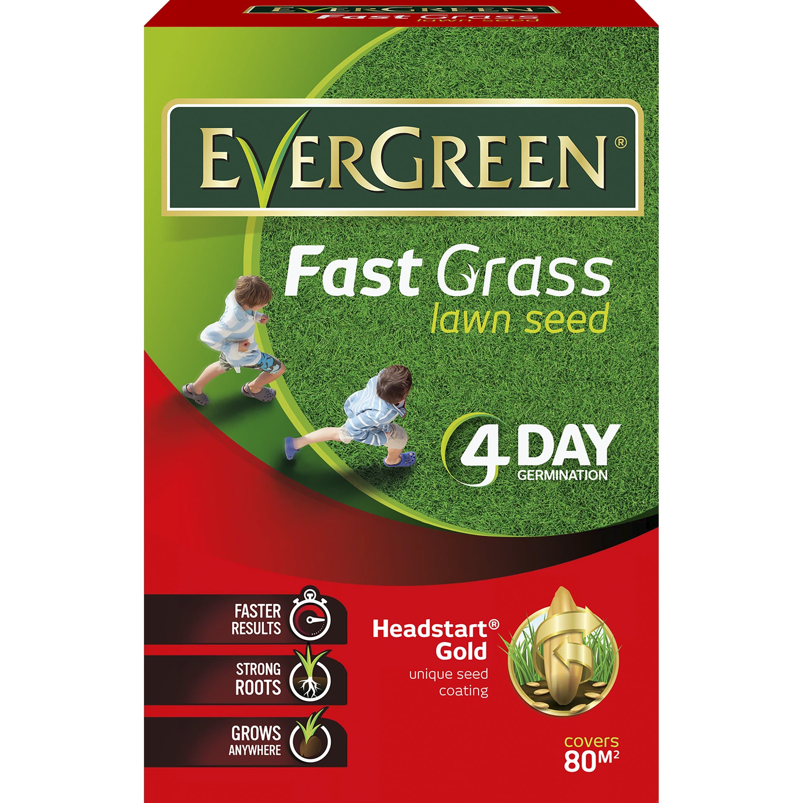 EverGreen 118016 Lawn Seed, Brown, 2.4 kg