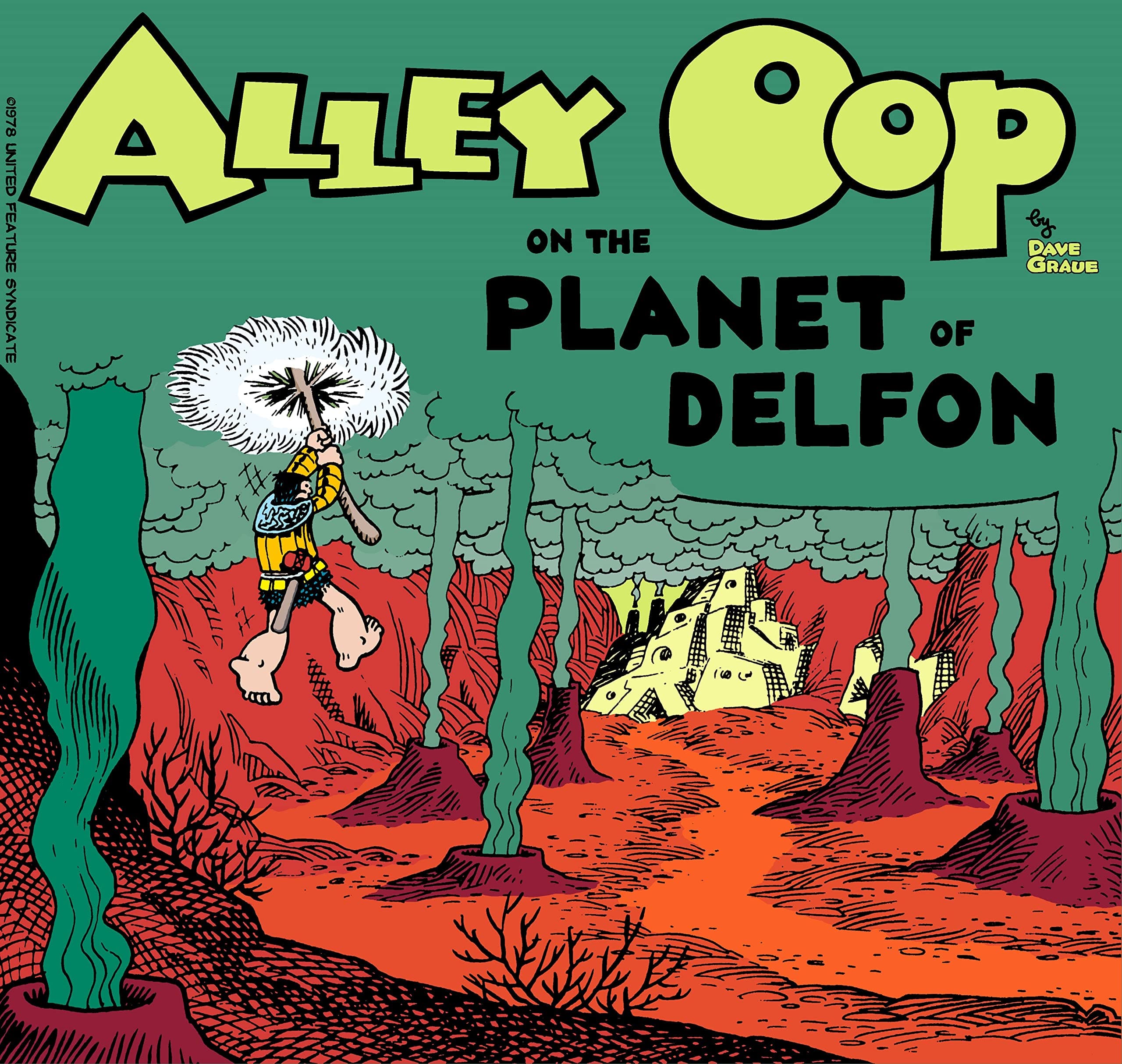 ALLEY OOP ON PLANET OF DELFON 46