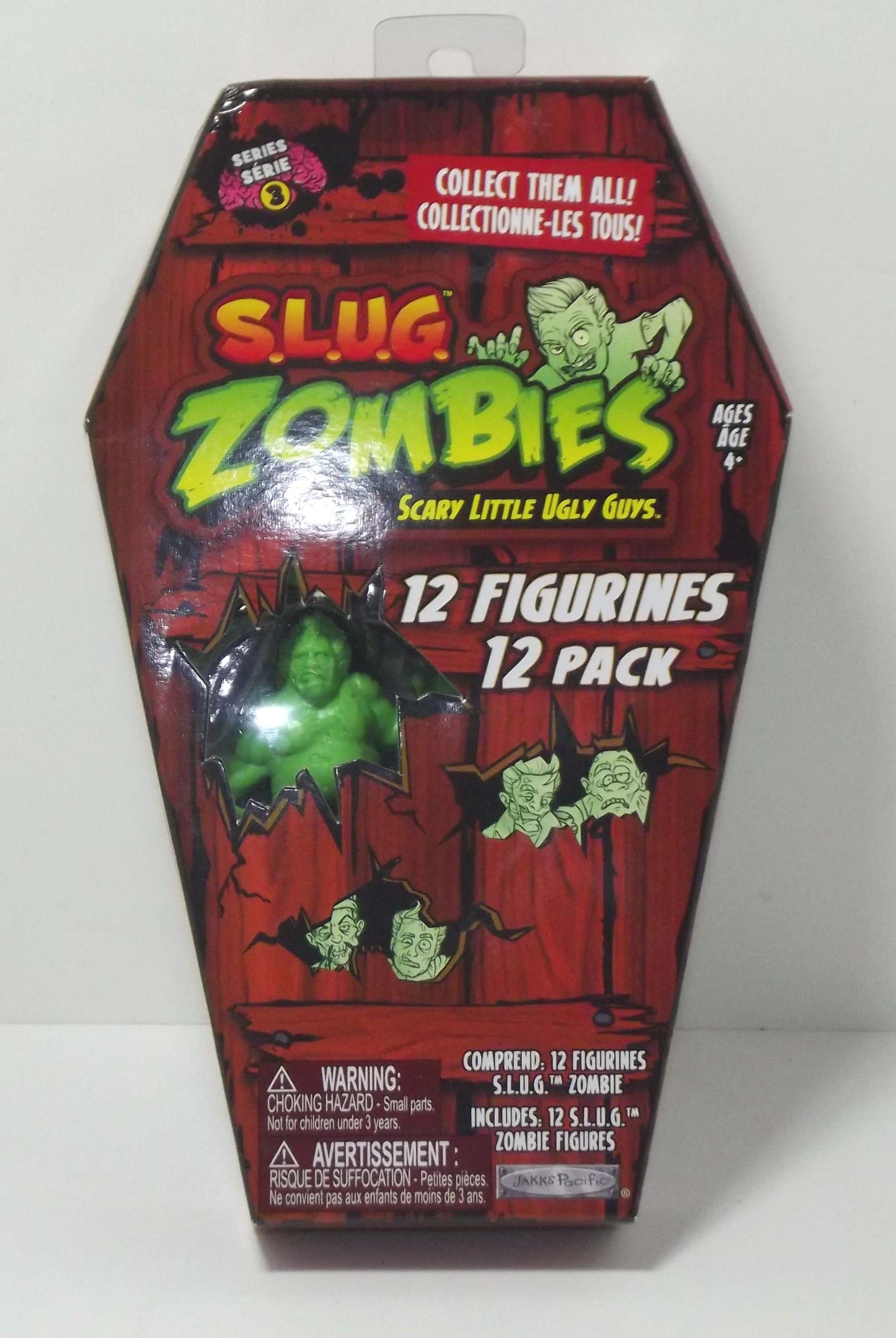 Zombies S.L.U.G 12 Figurines 12 Pack. Series 3 Figures