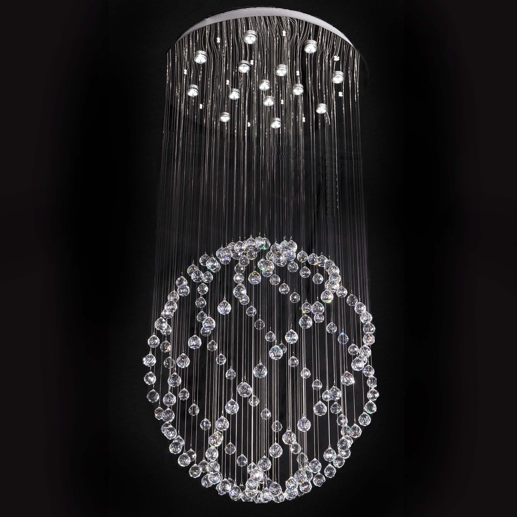 Contempo Collection - Contemporary Chandelier - Downlight