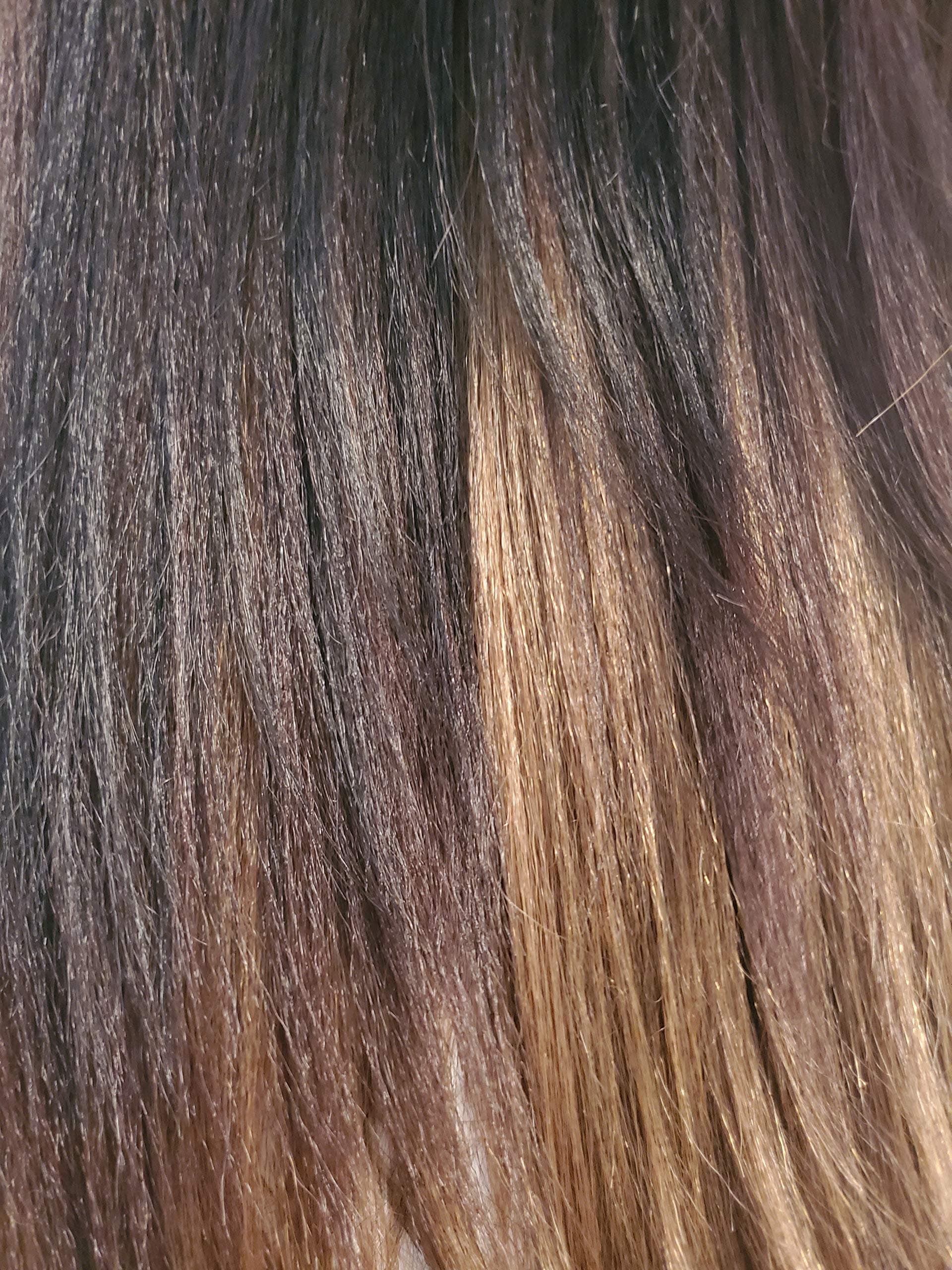 BROWN SUGAR Human Blended Full Wig - BS103 (#SM2/30/33)