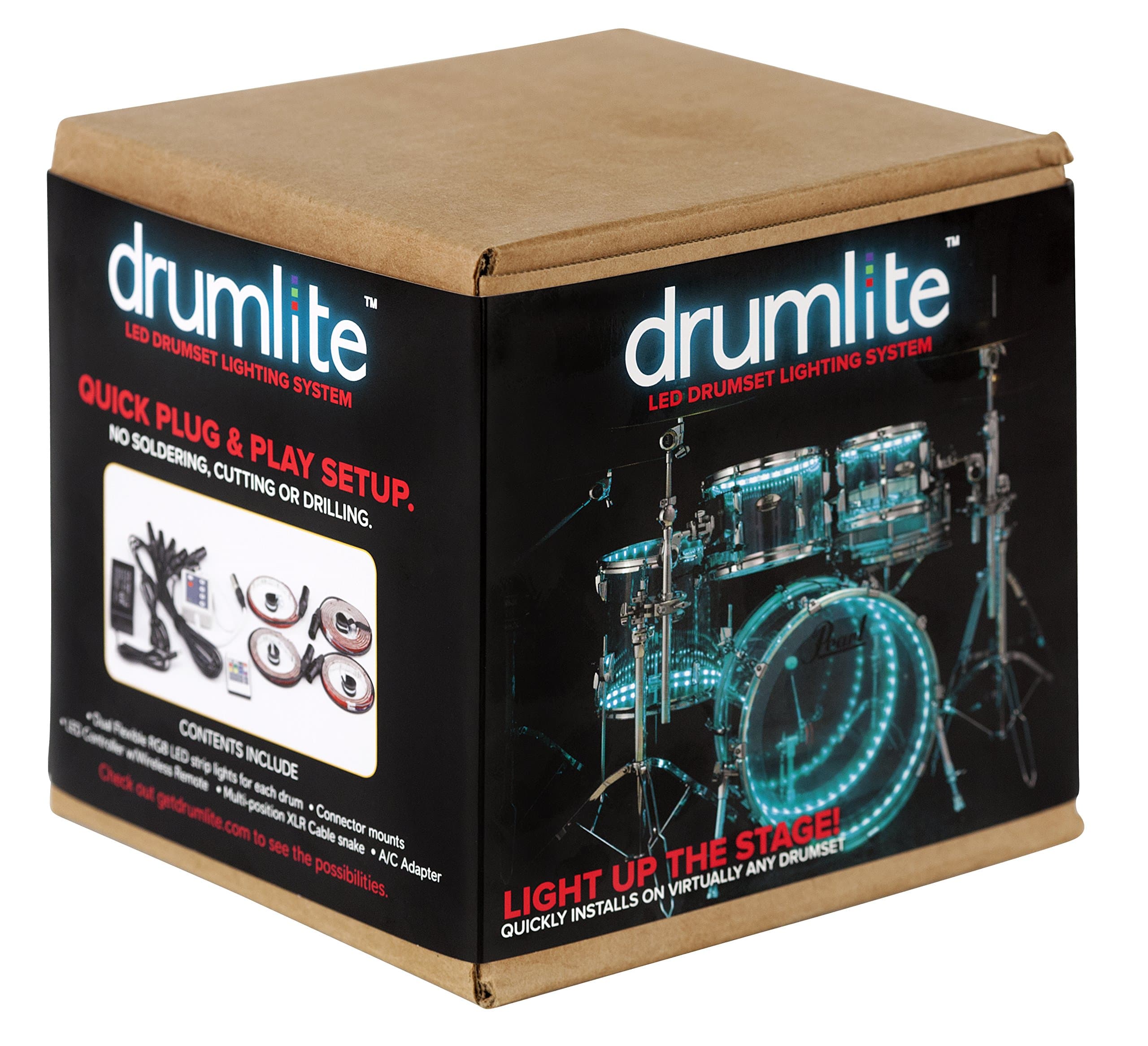 DLK1D Dual LED Banded Lighting Kit for Drums
