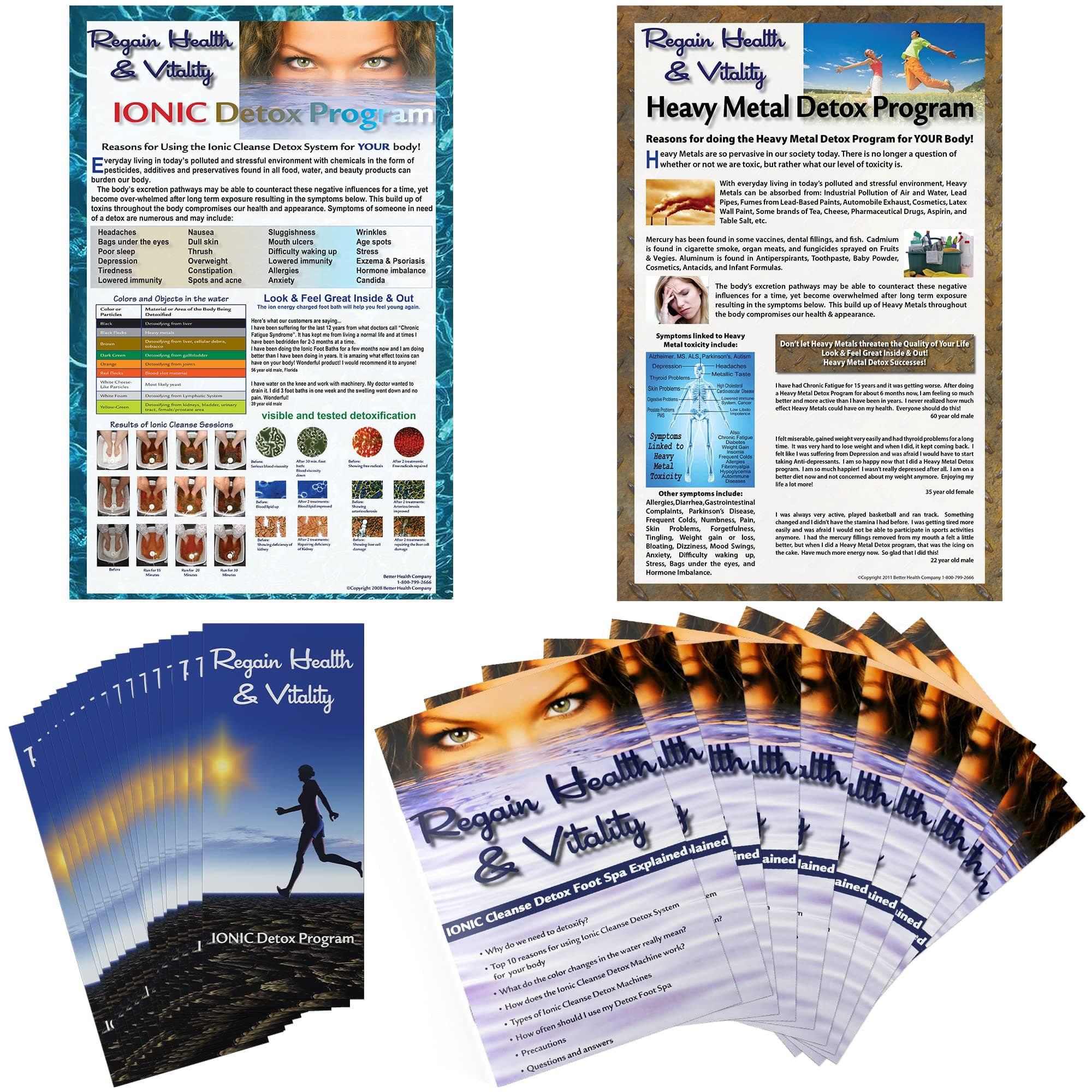 Ion Detox Ionic Foot Bath Spa Chi Cleanse Promotional Package to Increase Your Sales