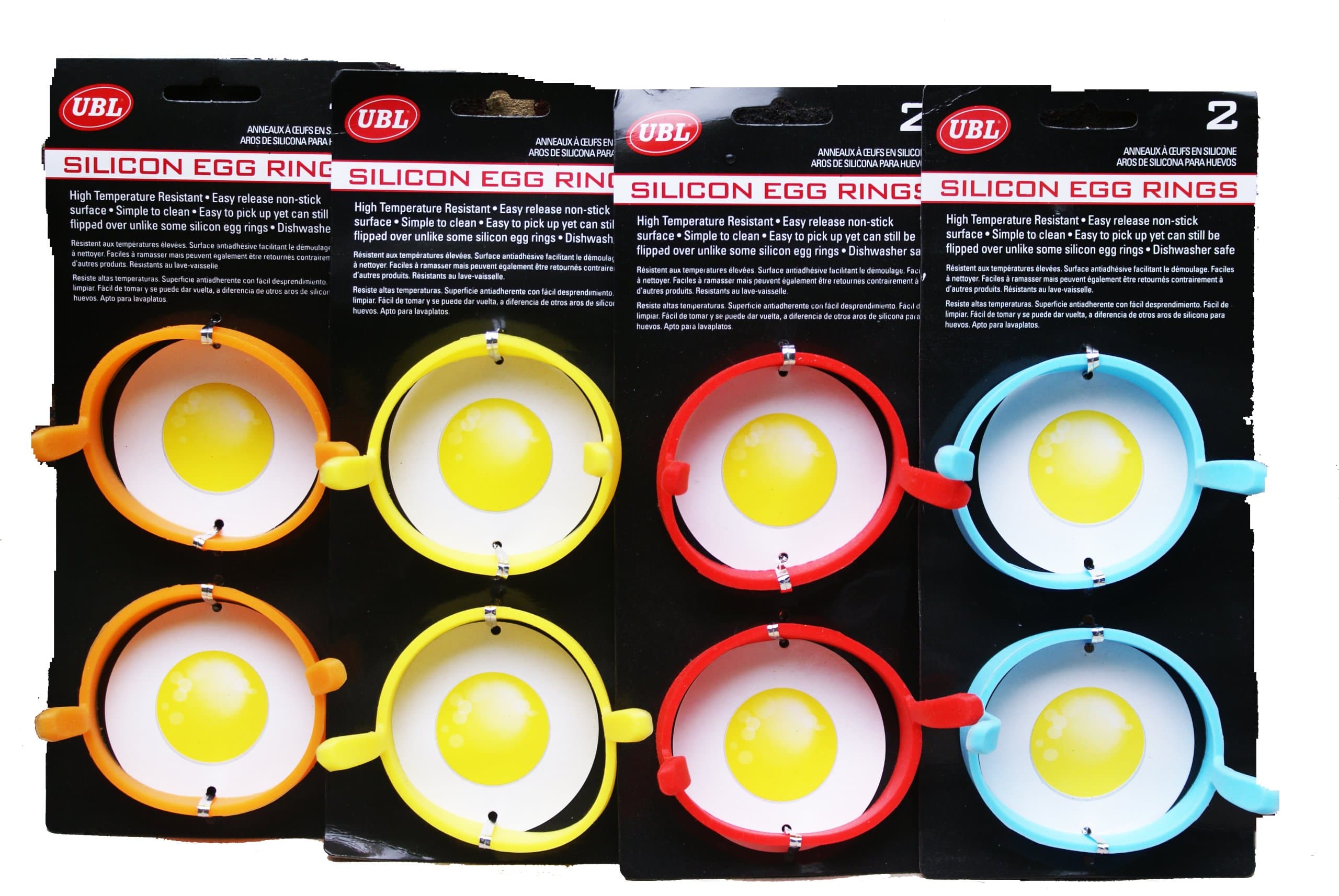 SILICONE EGG RING MOULDS PACK OF 2