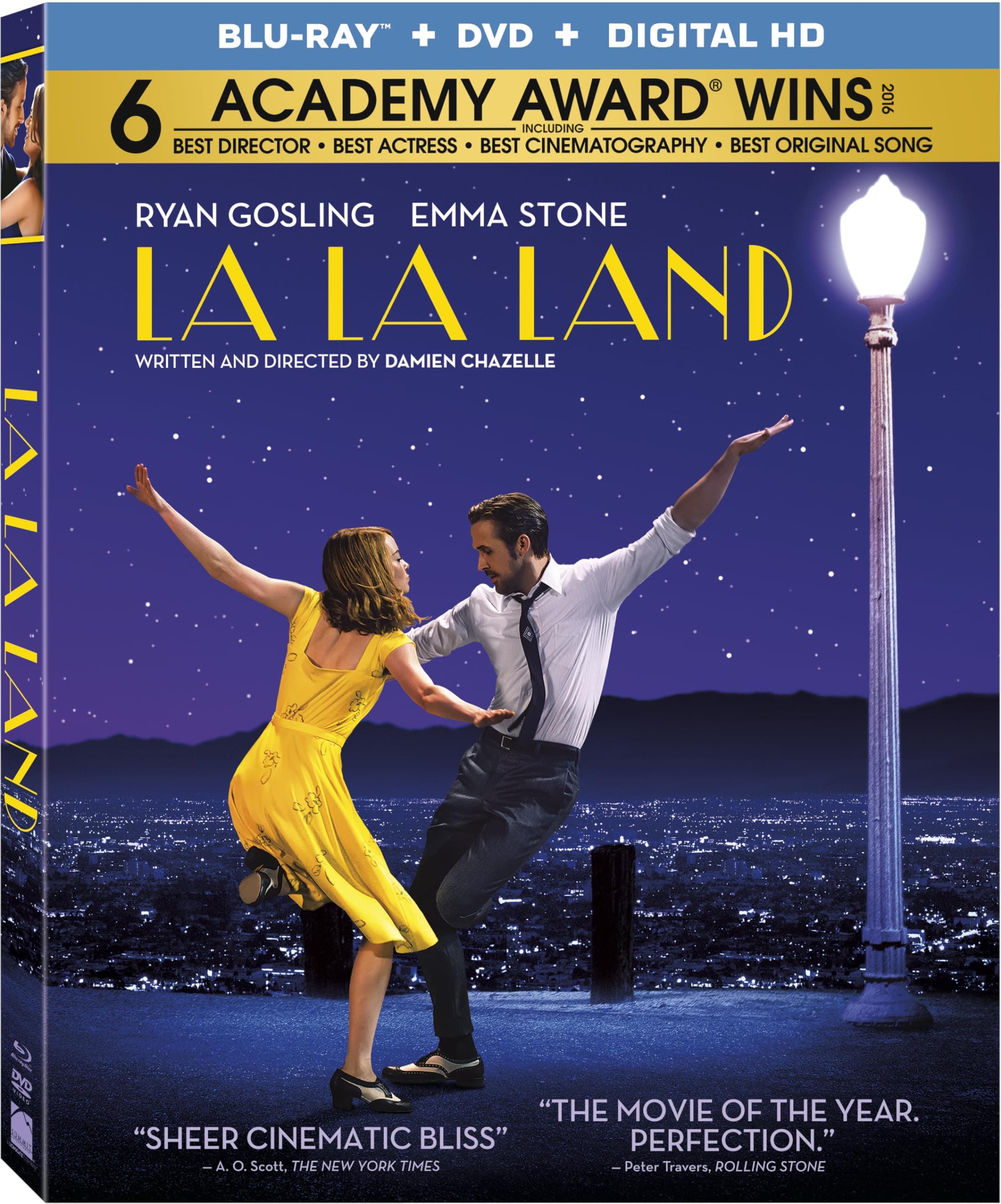 La La Land [Blu-ray + DVD + Digital HD]