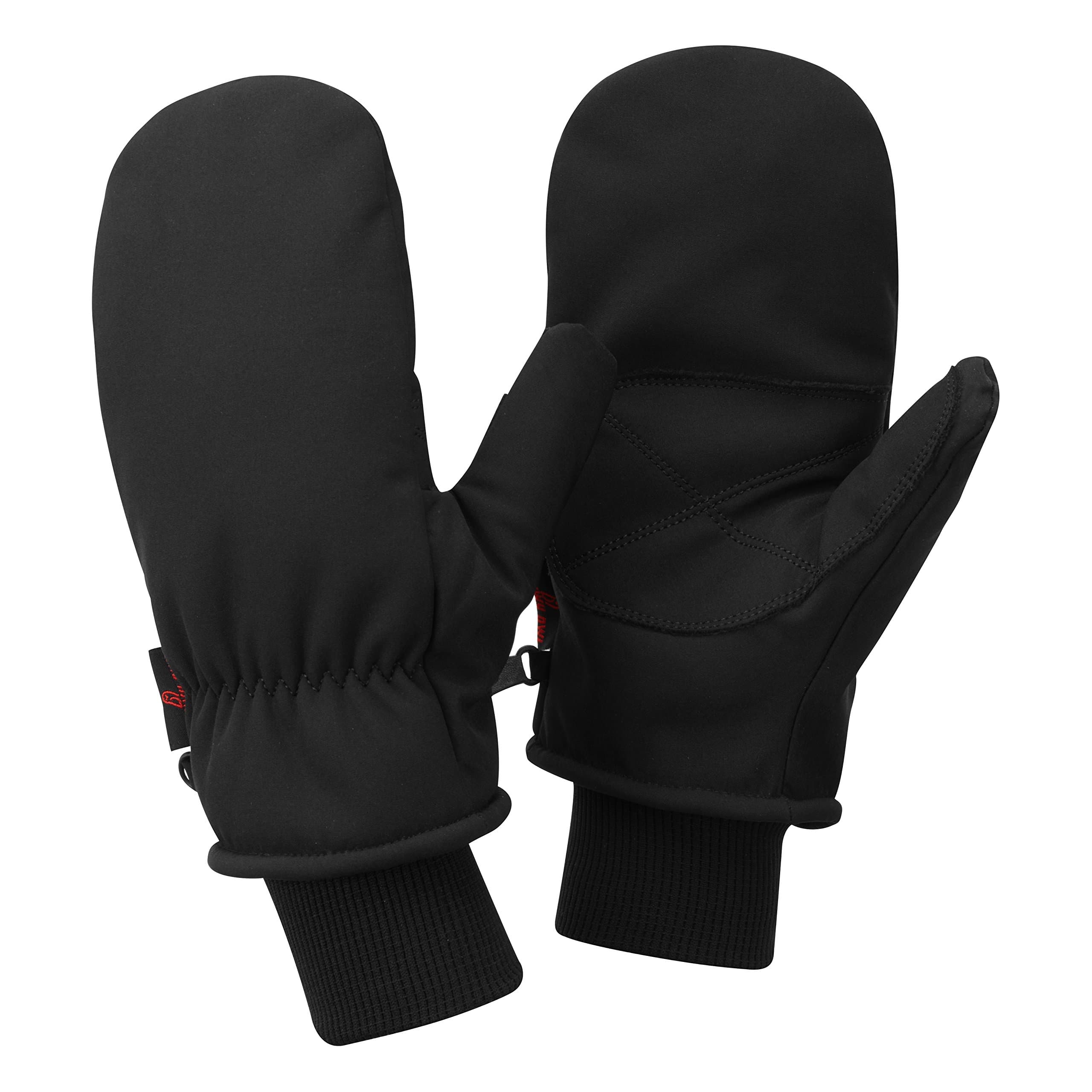 Aspen Waterproof Softshell Winter Thermal Lined Mittens Cold Weather Gloves