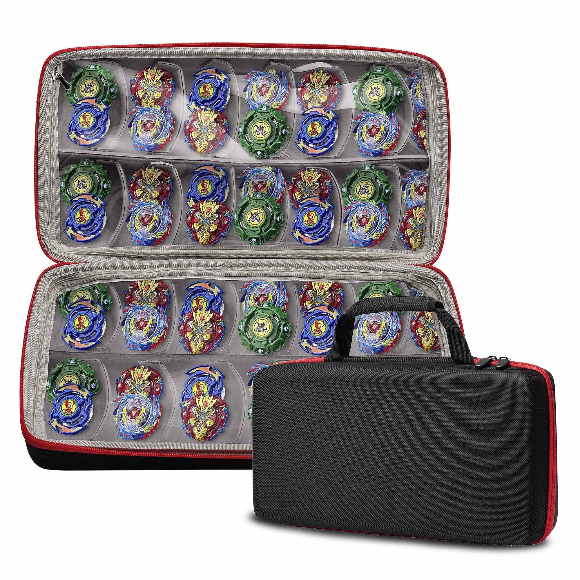 Toys Storage Case Compatible with Beyblades,Double Storage(CASE ONLY)