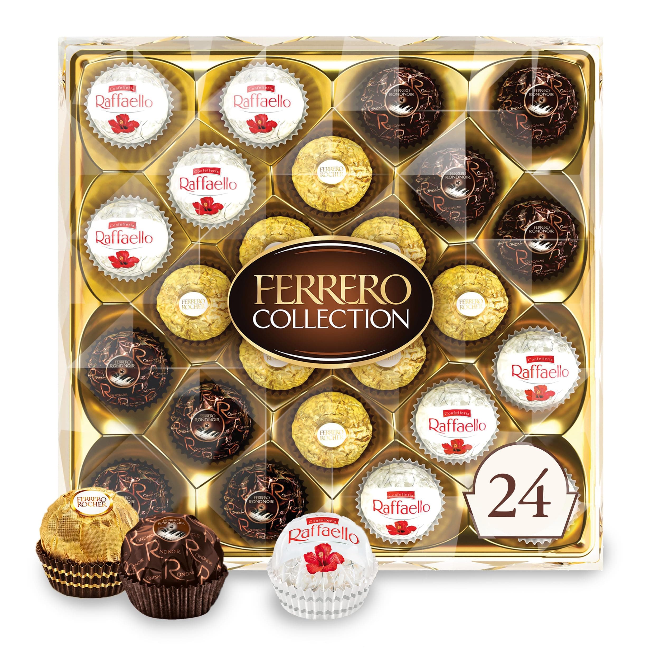 Ferrero Collection Diamond Gift Box, 24 Piece